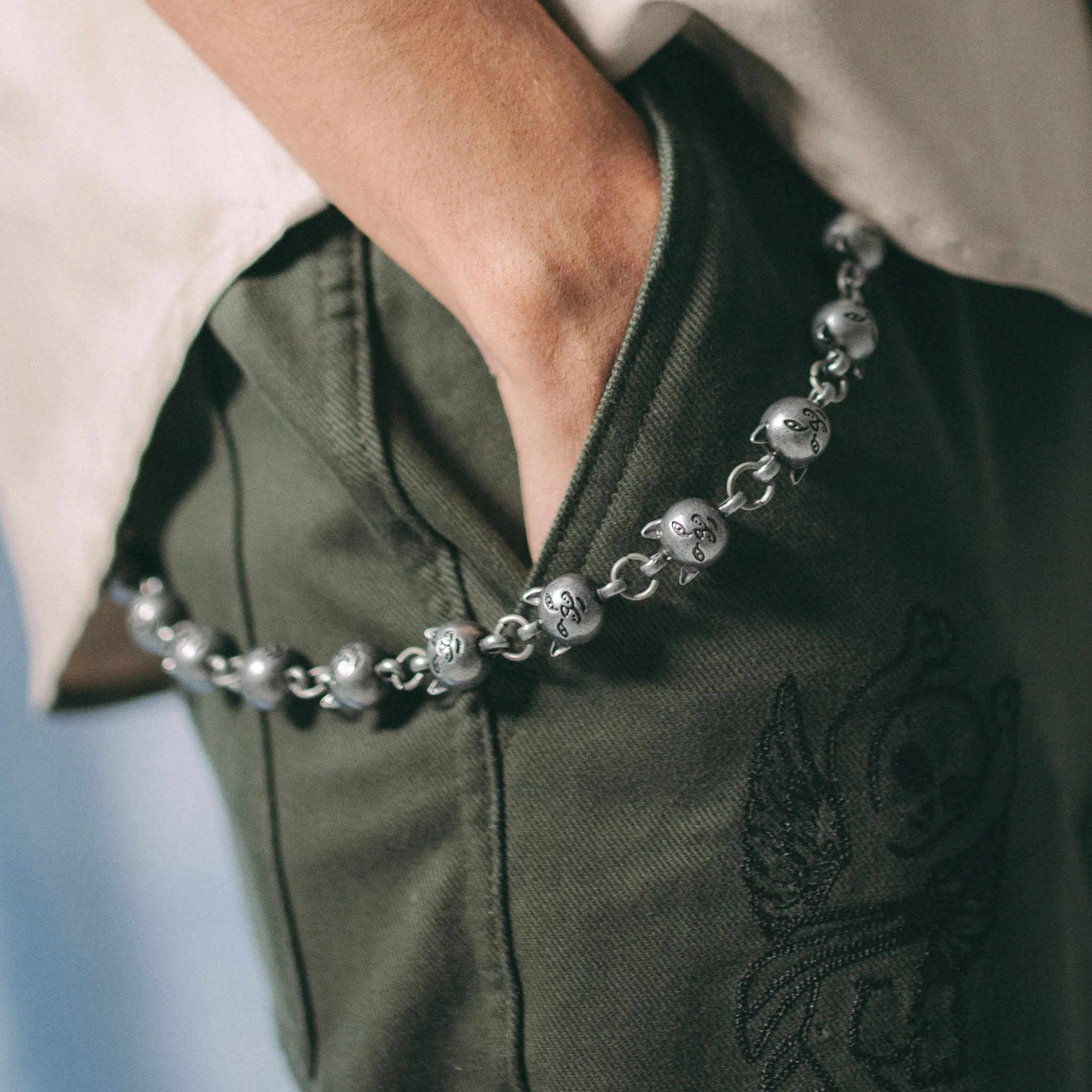 Lord Nermal Wallet Chain (Silver) - Image 3