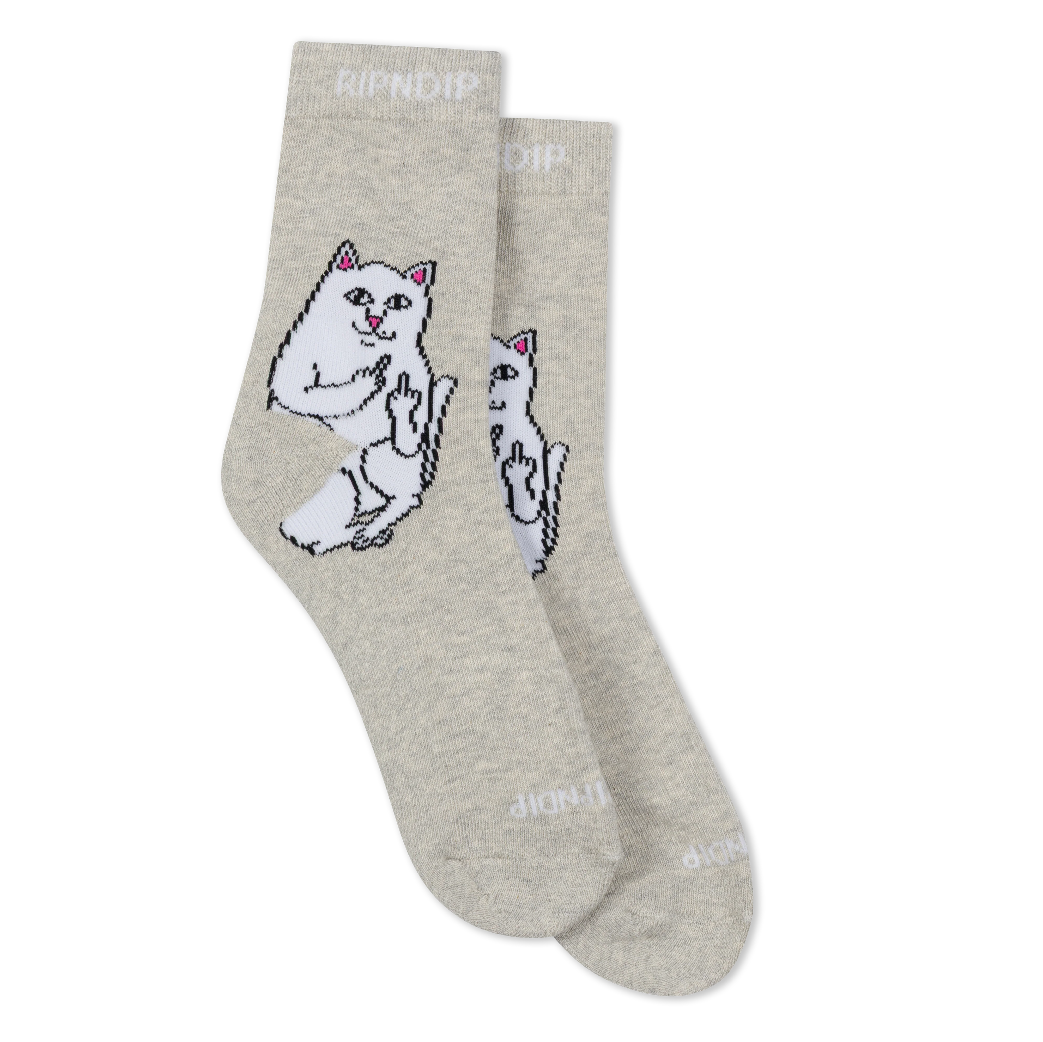 Lord Nermal Mid Socks (Ash Heather)