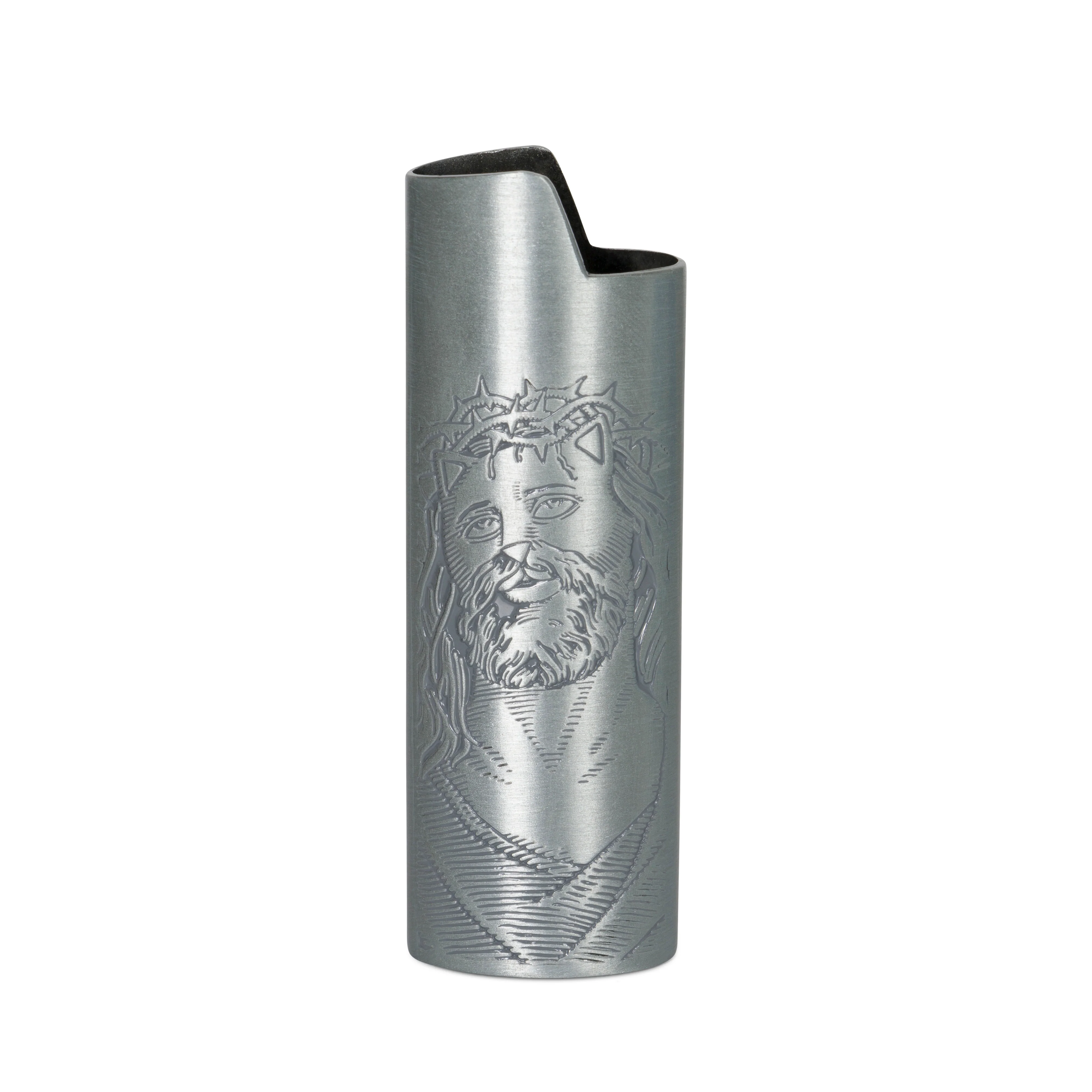 Lord Savior Lighter Cover (Silver)