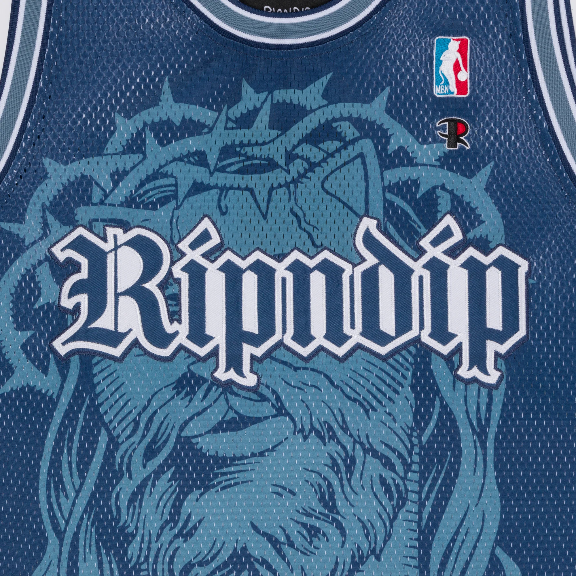 Lord Savior Nerm Basketball Jersey (Navy) - Image 4