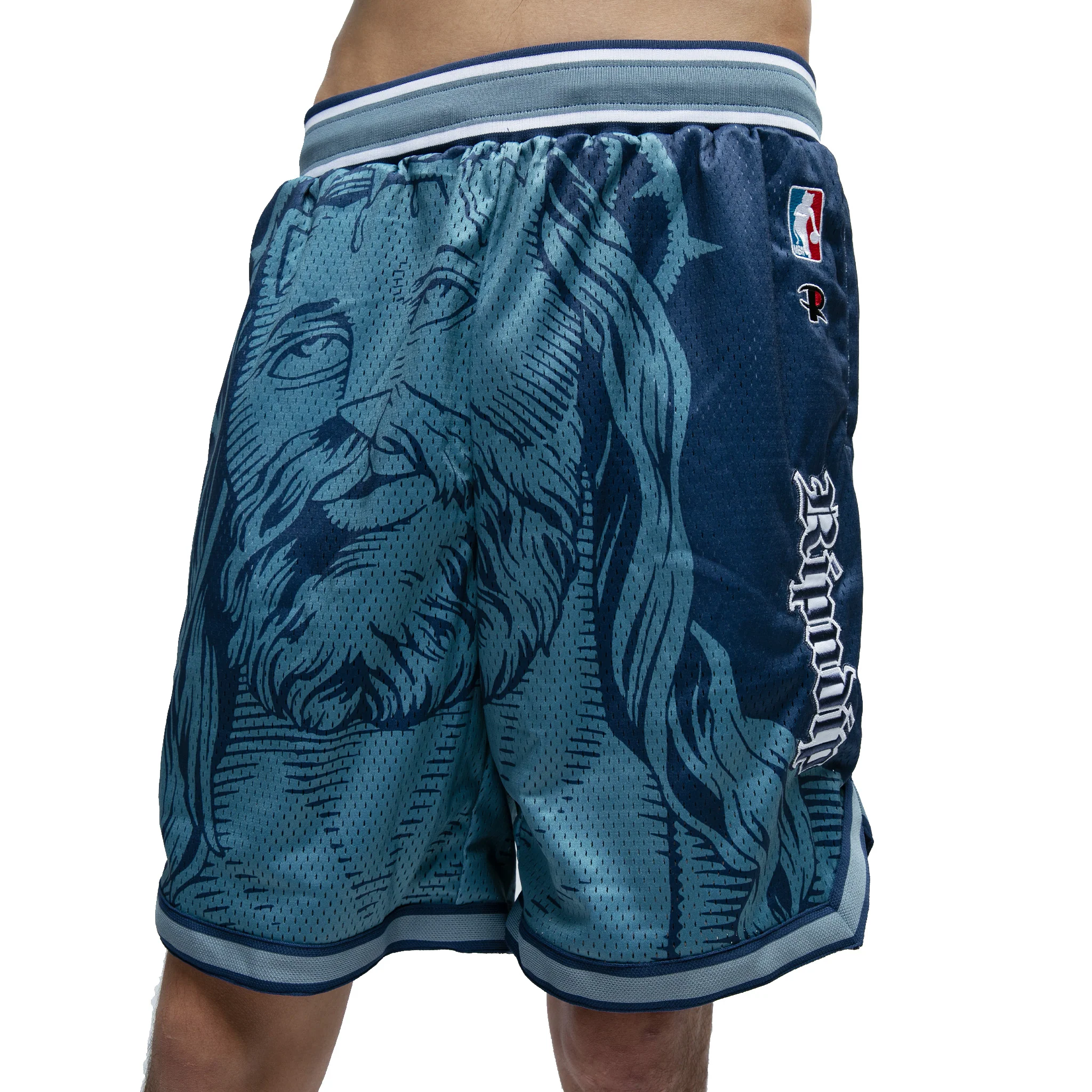 Lord Savior Nerm Basketball Shorts (Navy) - Image 2