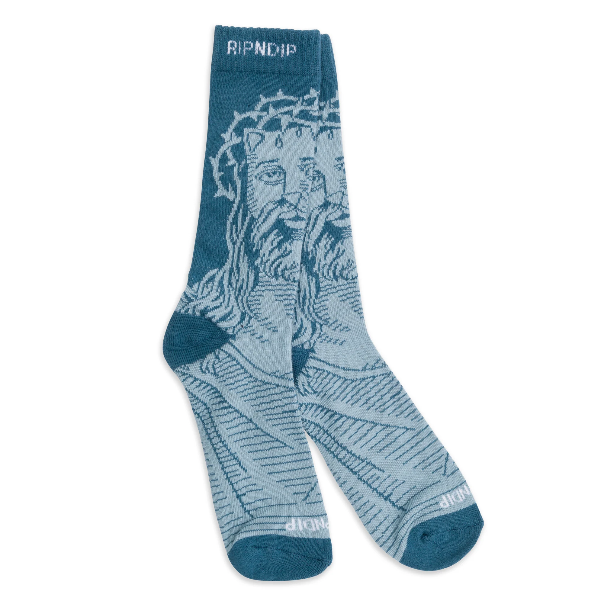 Lord Savior Nerm Socks (Navy) - Image 3