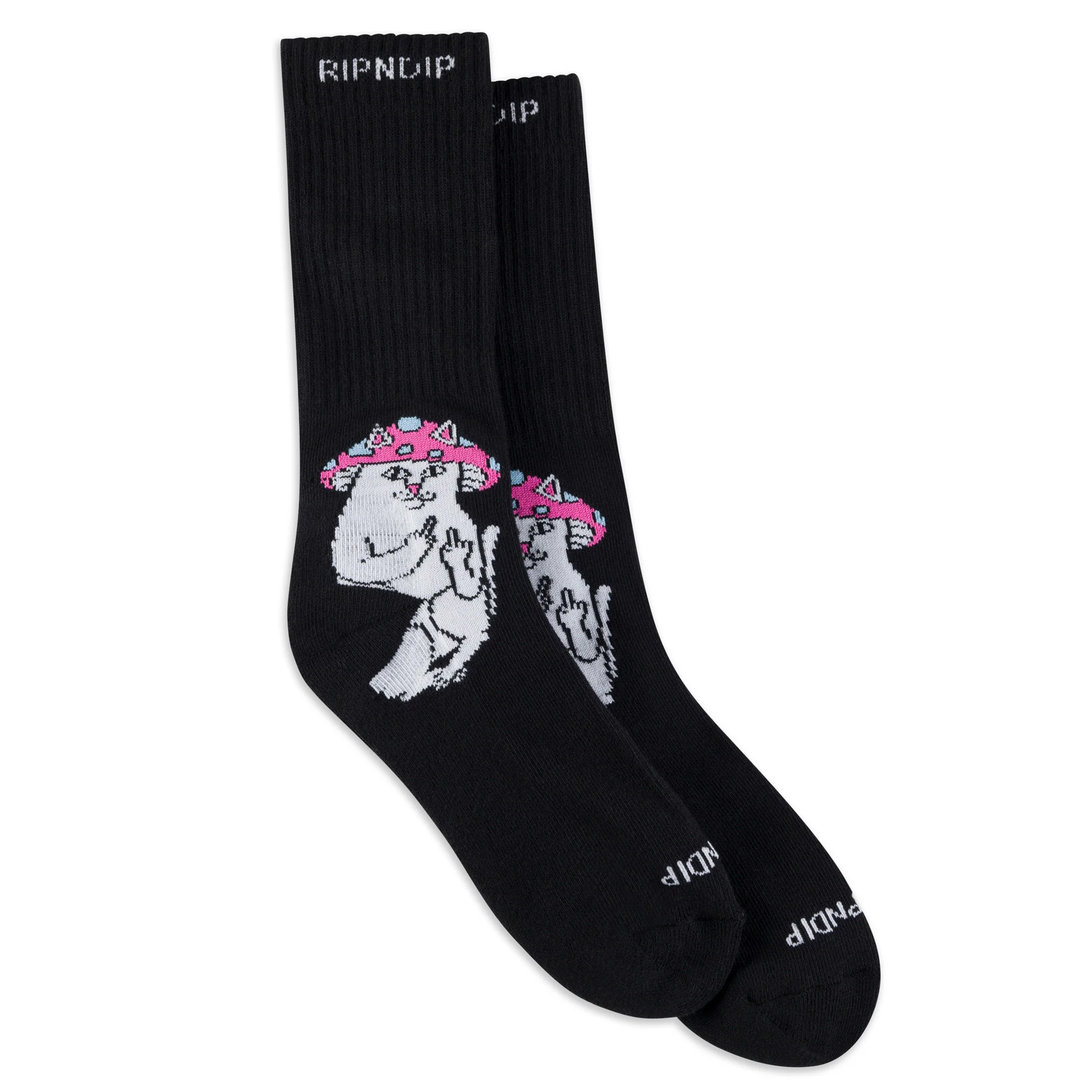 Lord Shroomy Socks (Black)