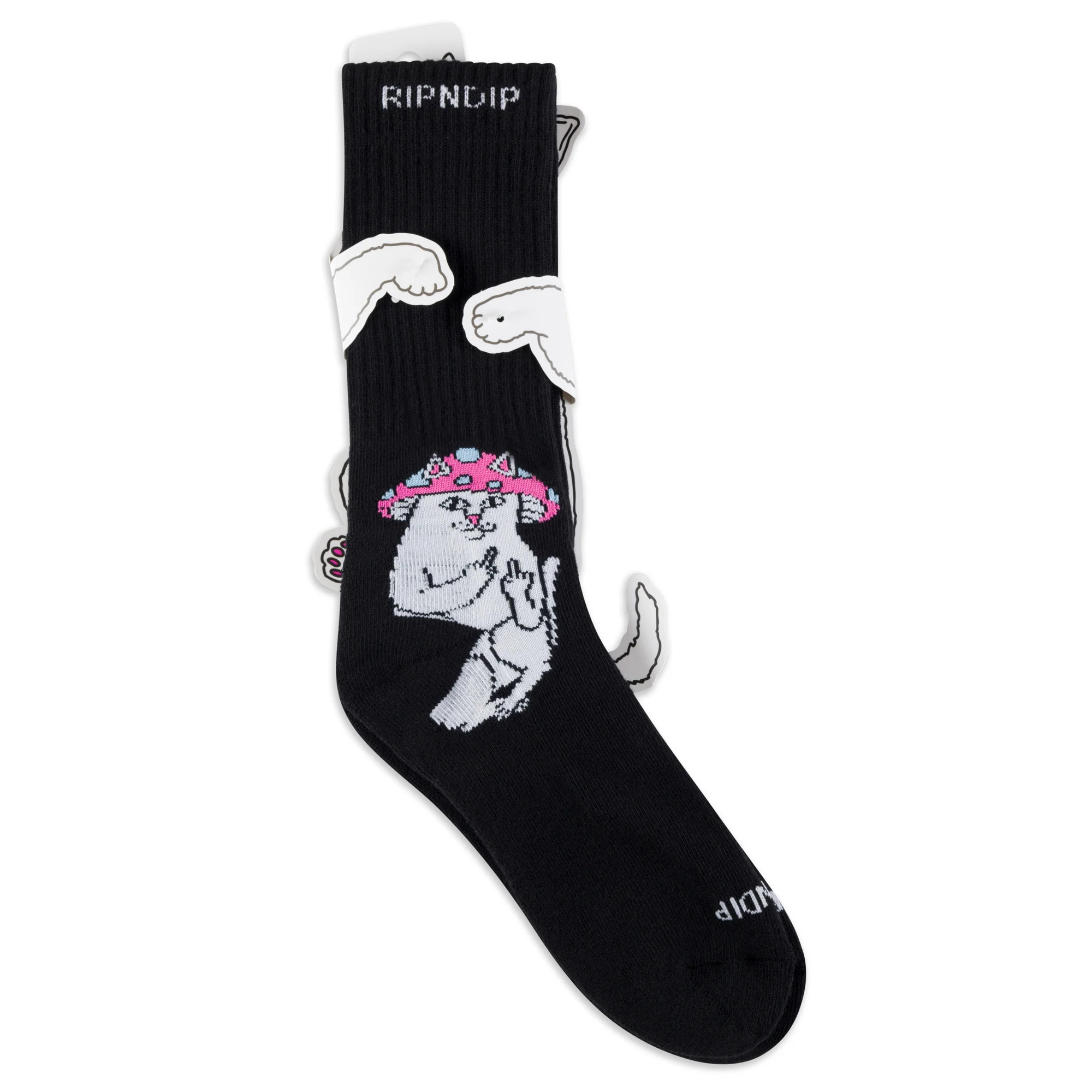Lord Shroomy Socks (Black) - Image 3