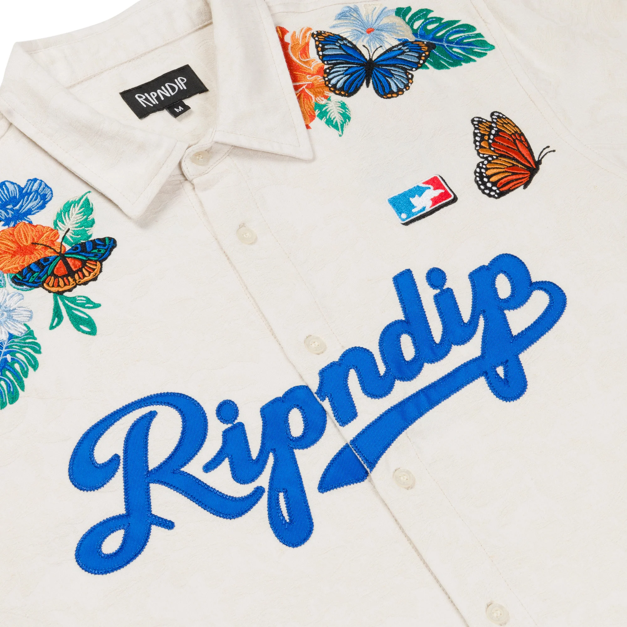 Los Ripndip Button Up (Off White) - Image 3