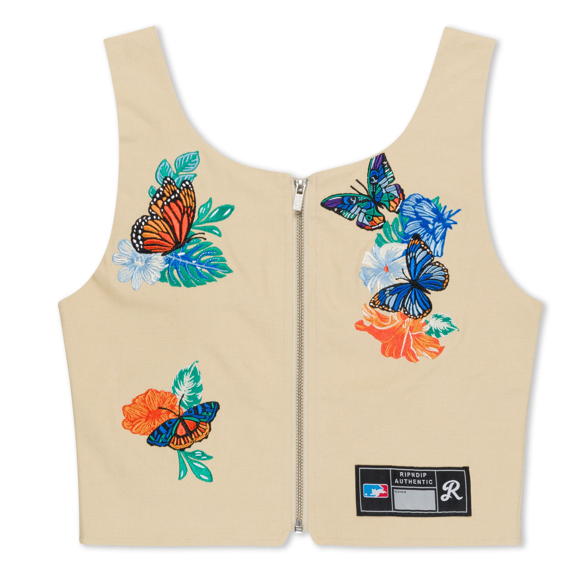 Los Ripndip Corset Top (Khaki) - Image 3