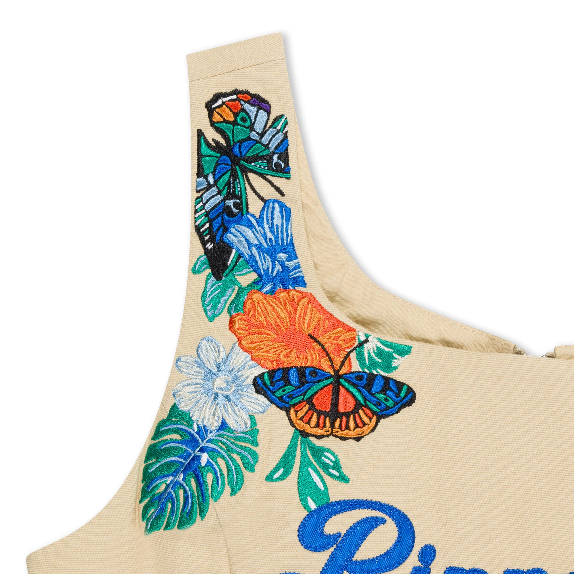 Los Ripndip Corset Top (Khaki) - Image 4