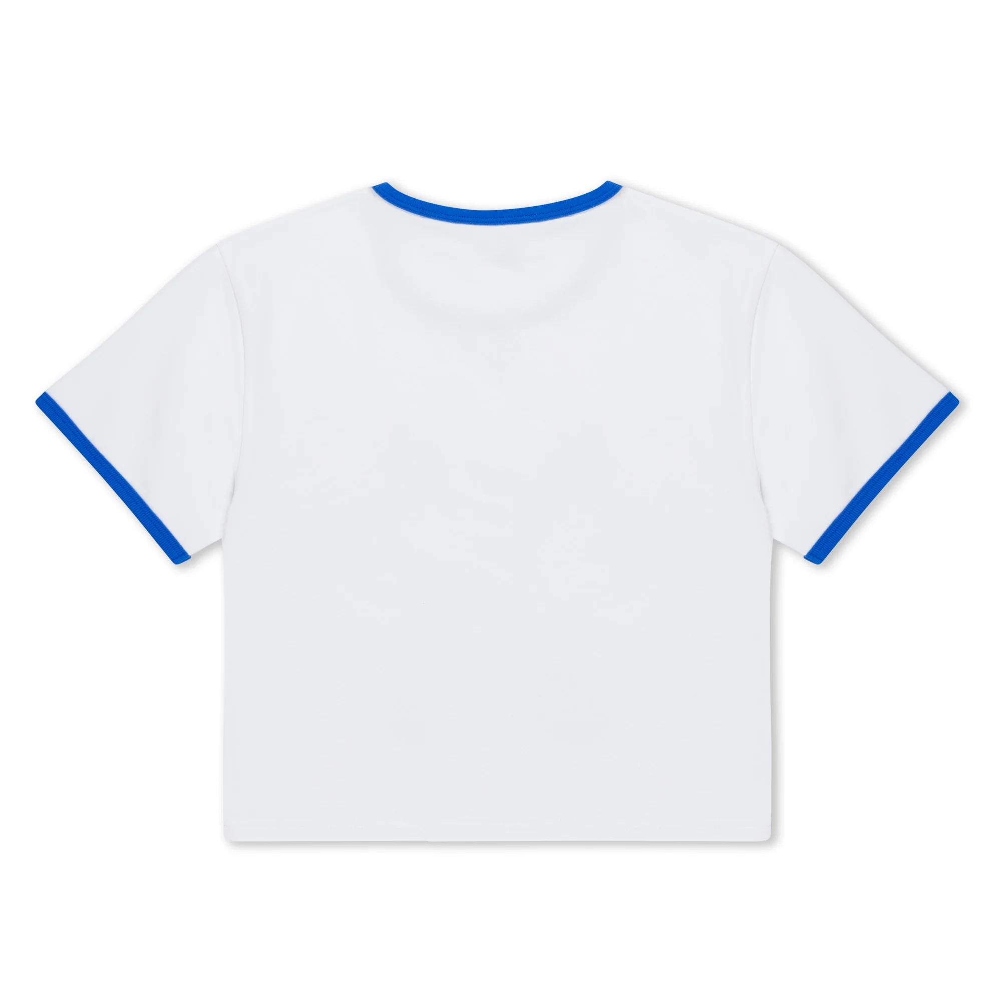Los Ripndip Cropped Ringer Tee (White) - Image 4