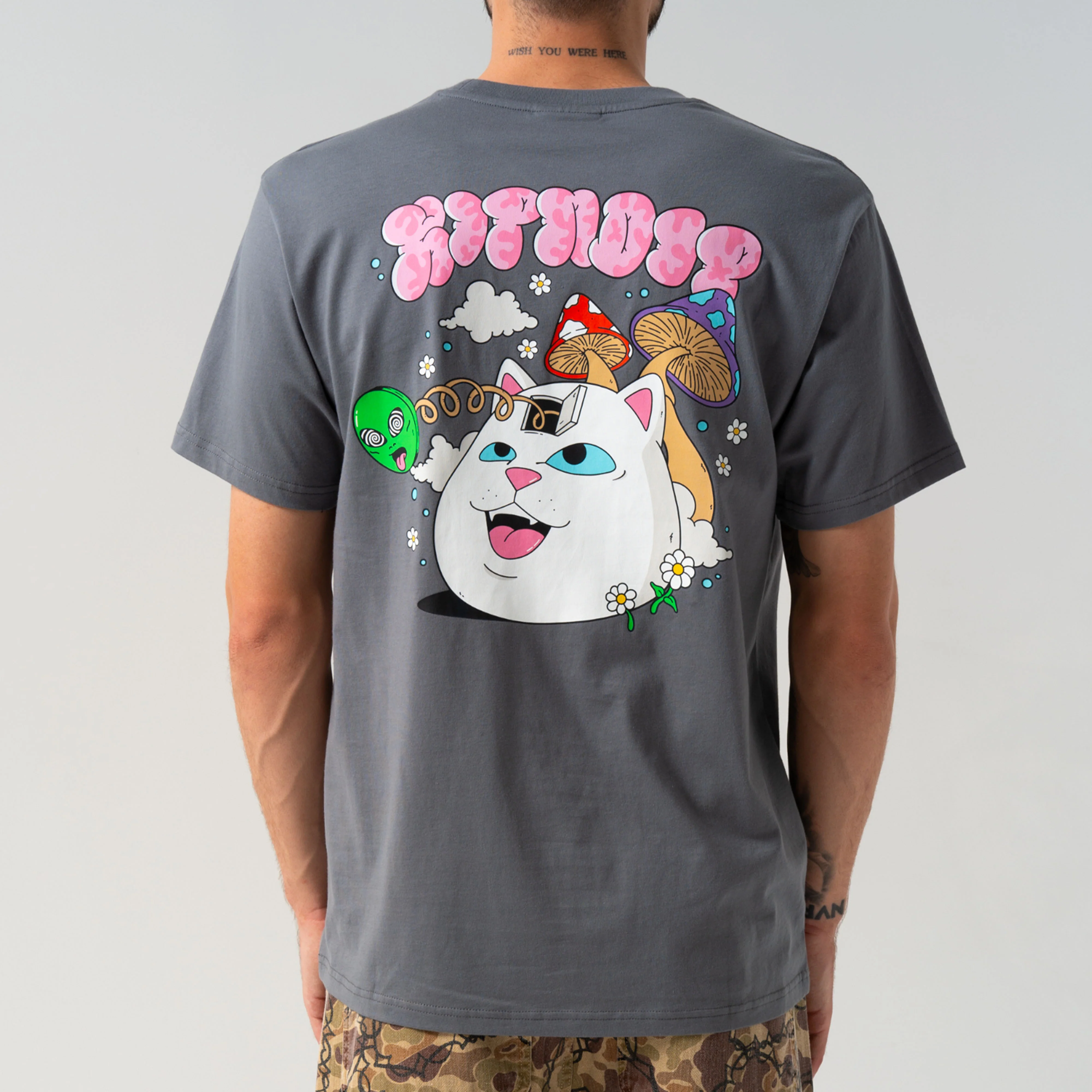 Lost Minds Tee (Charcoal) - Image 2