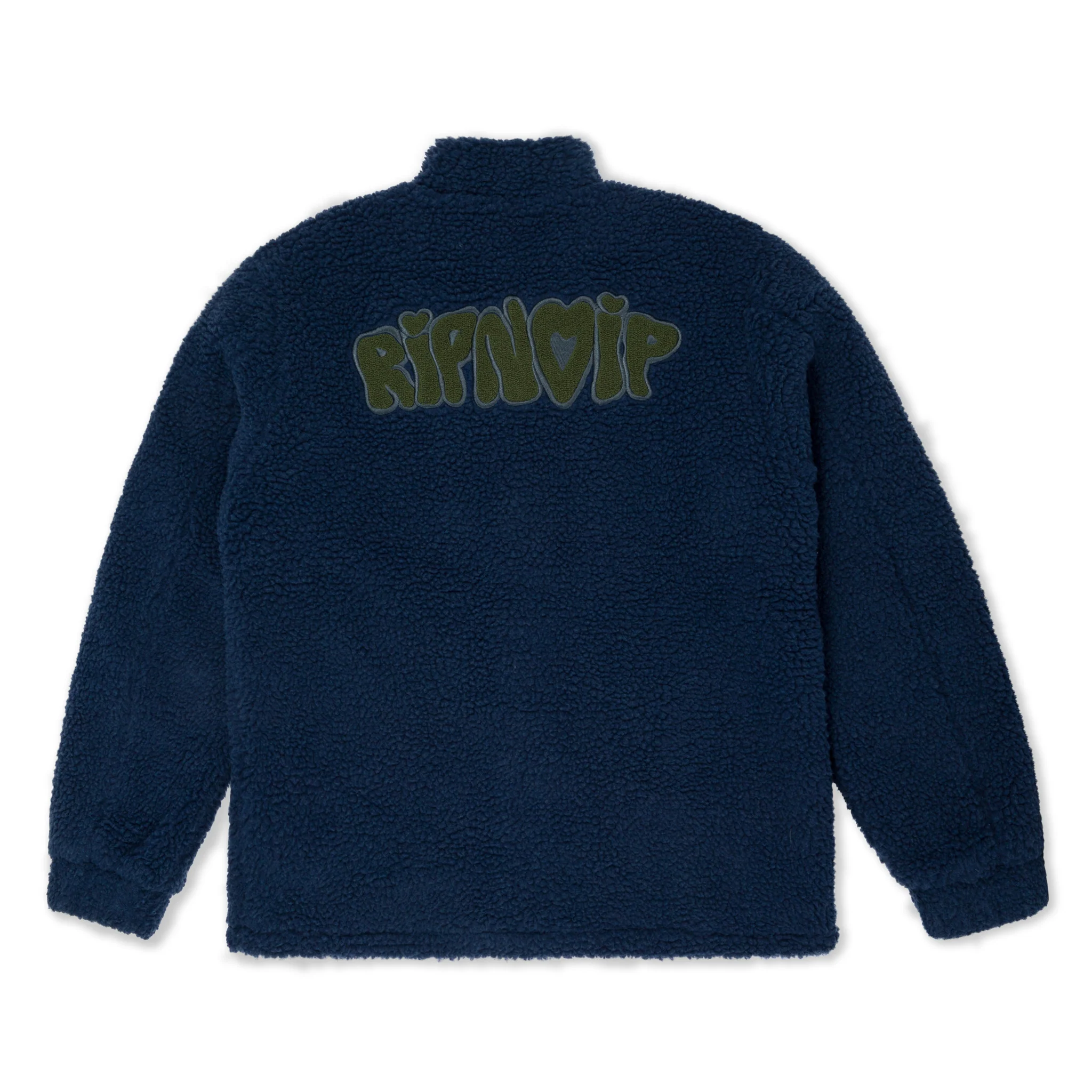 Love N Dip Sherpa Jacket (Navy) - Image 4