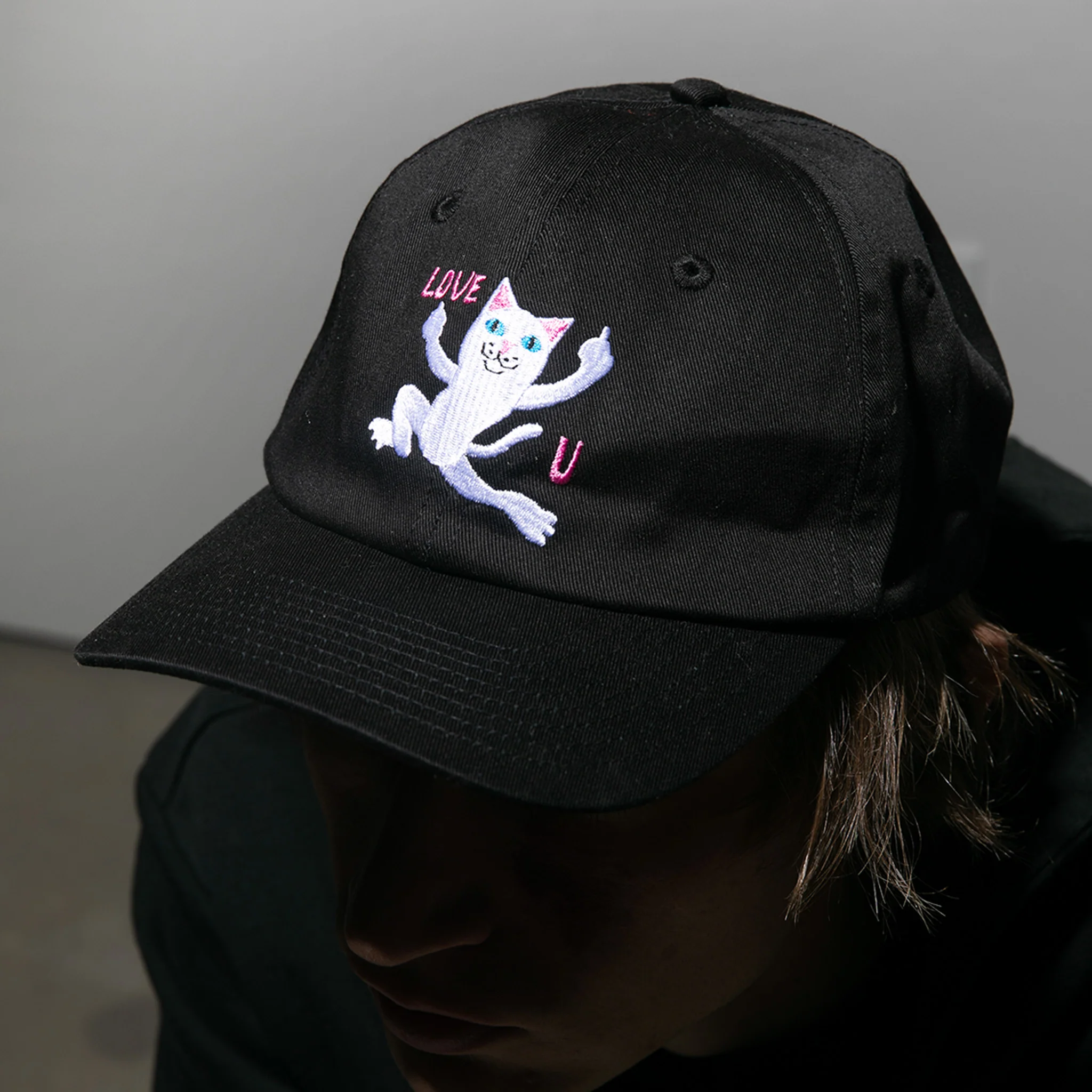 Love U Dad Hat (Black) - Image 2