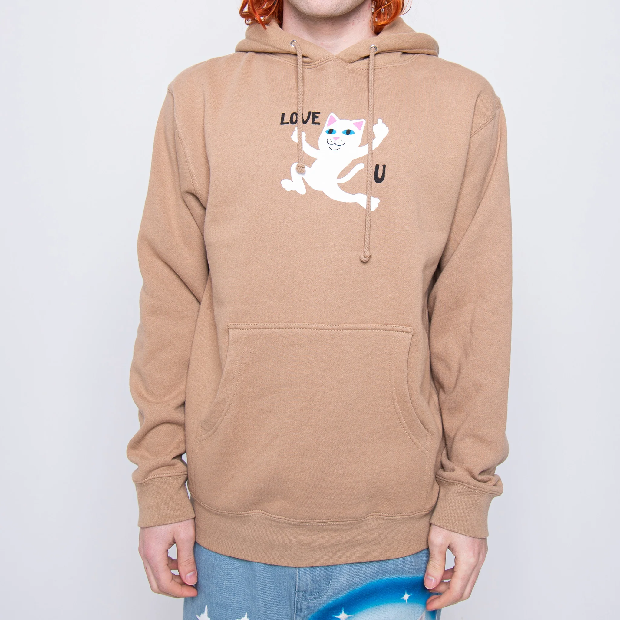 Love U Hoodie (Sandstone) - Image 5