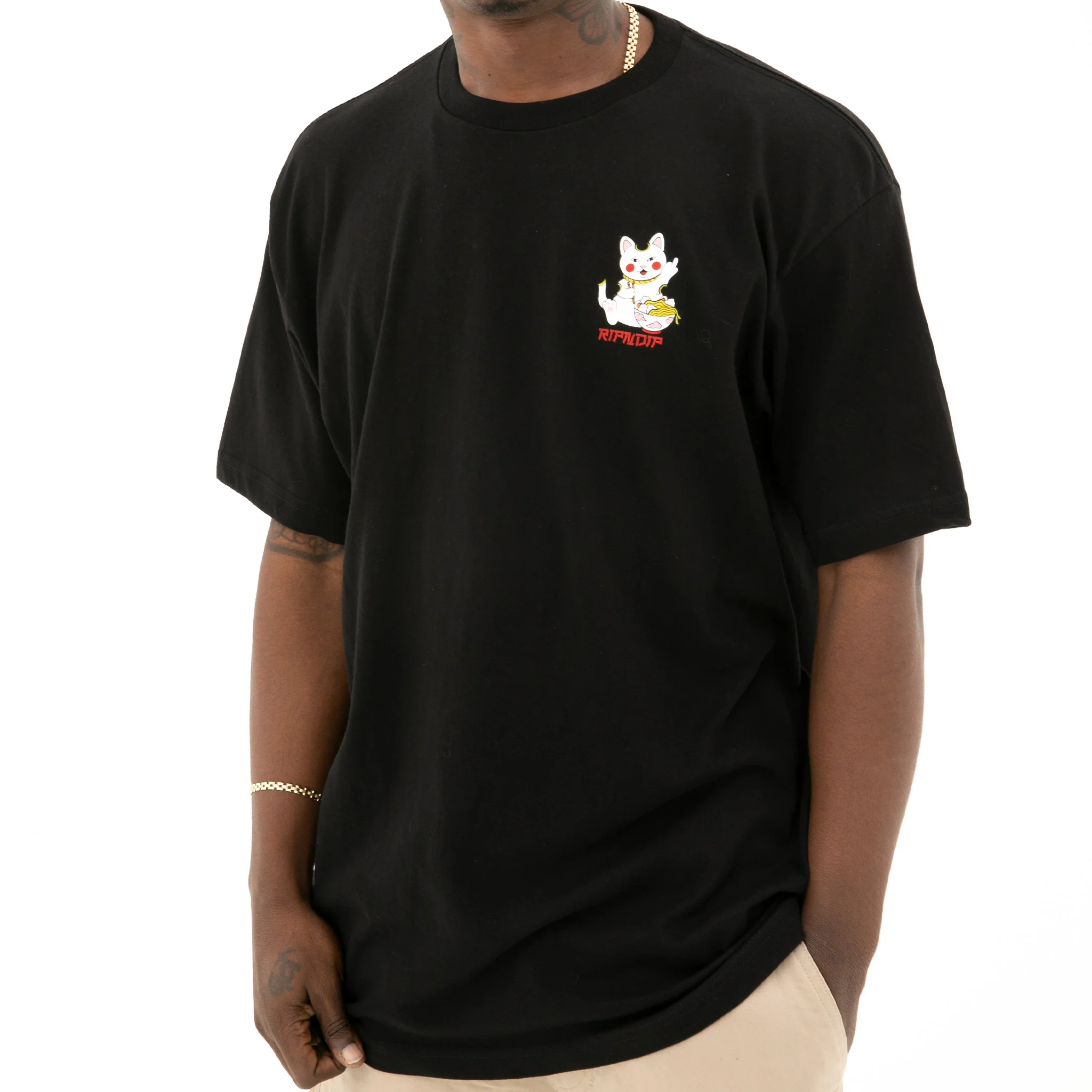 Lucky Nerm Tee (Black) - Image 2