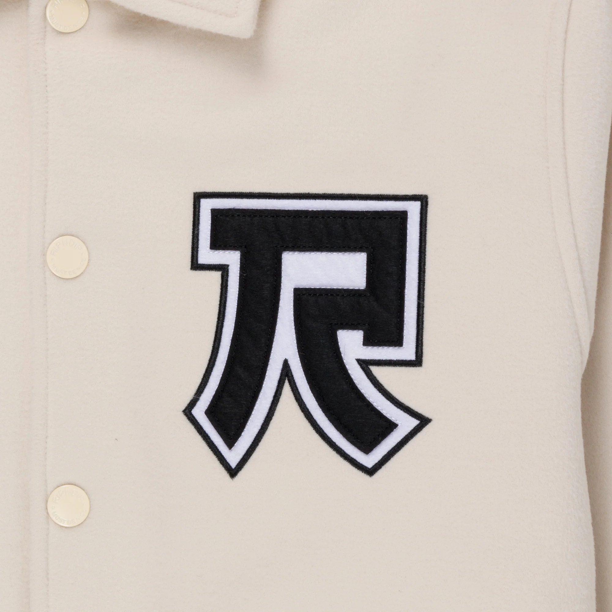 Lucky Nerm Varsity Jacket (Cream) - Image 7