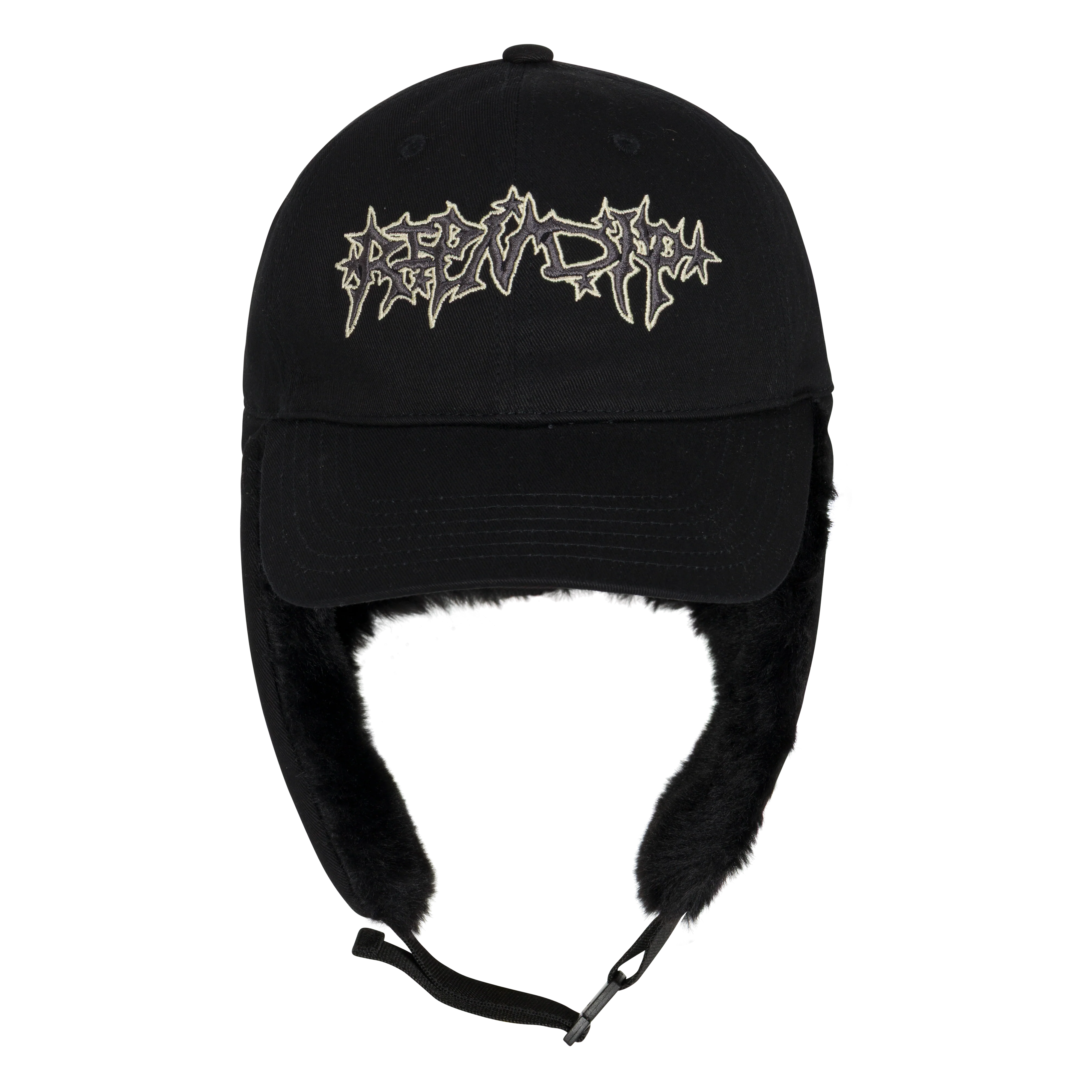 Luther Trapper Hat (Black) - Image 3