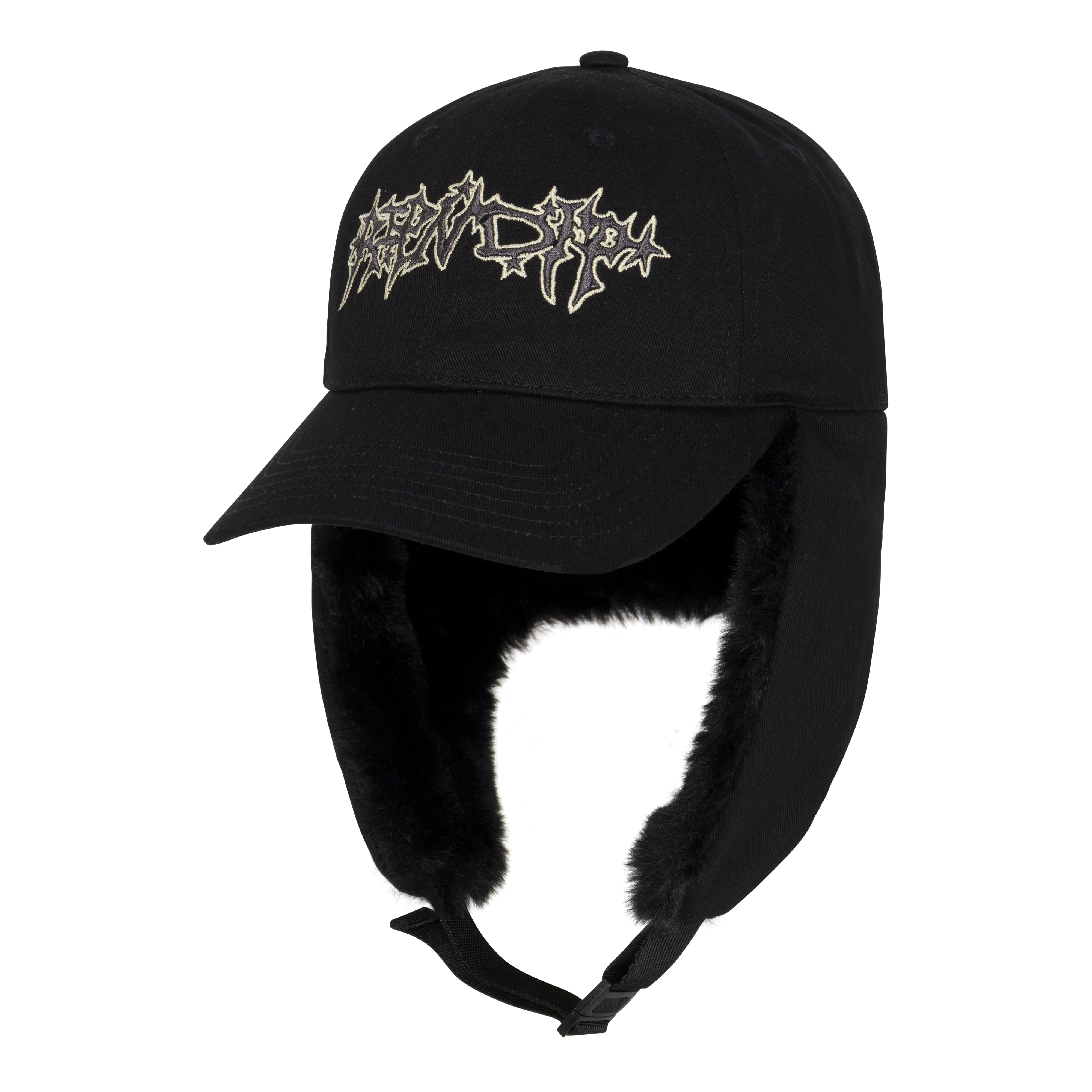 Luther Trapper Hat (Black) - Image 4