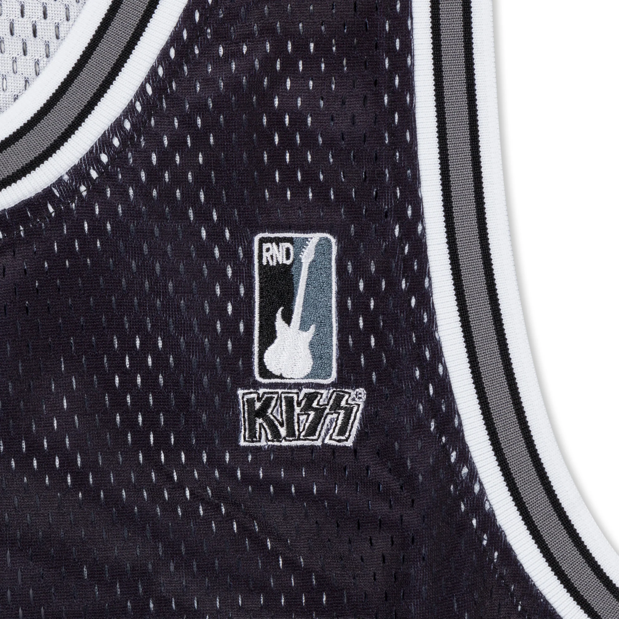 Made For Lovin Basketball Jersey (Black) - Image 6