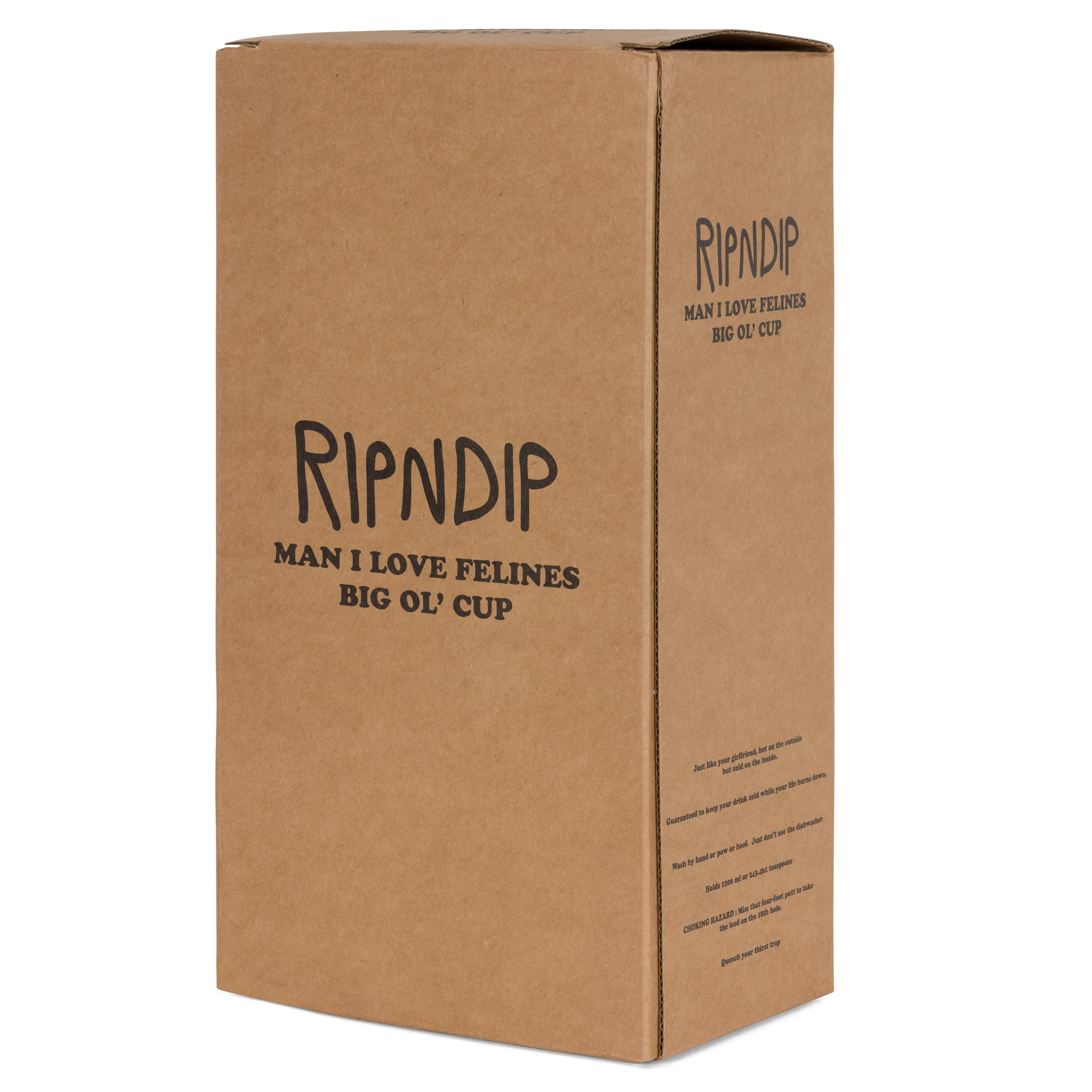 Man I Love Felines Big Ol Cup Tumbler (Black) - Image 6