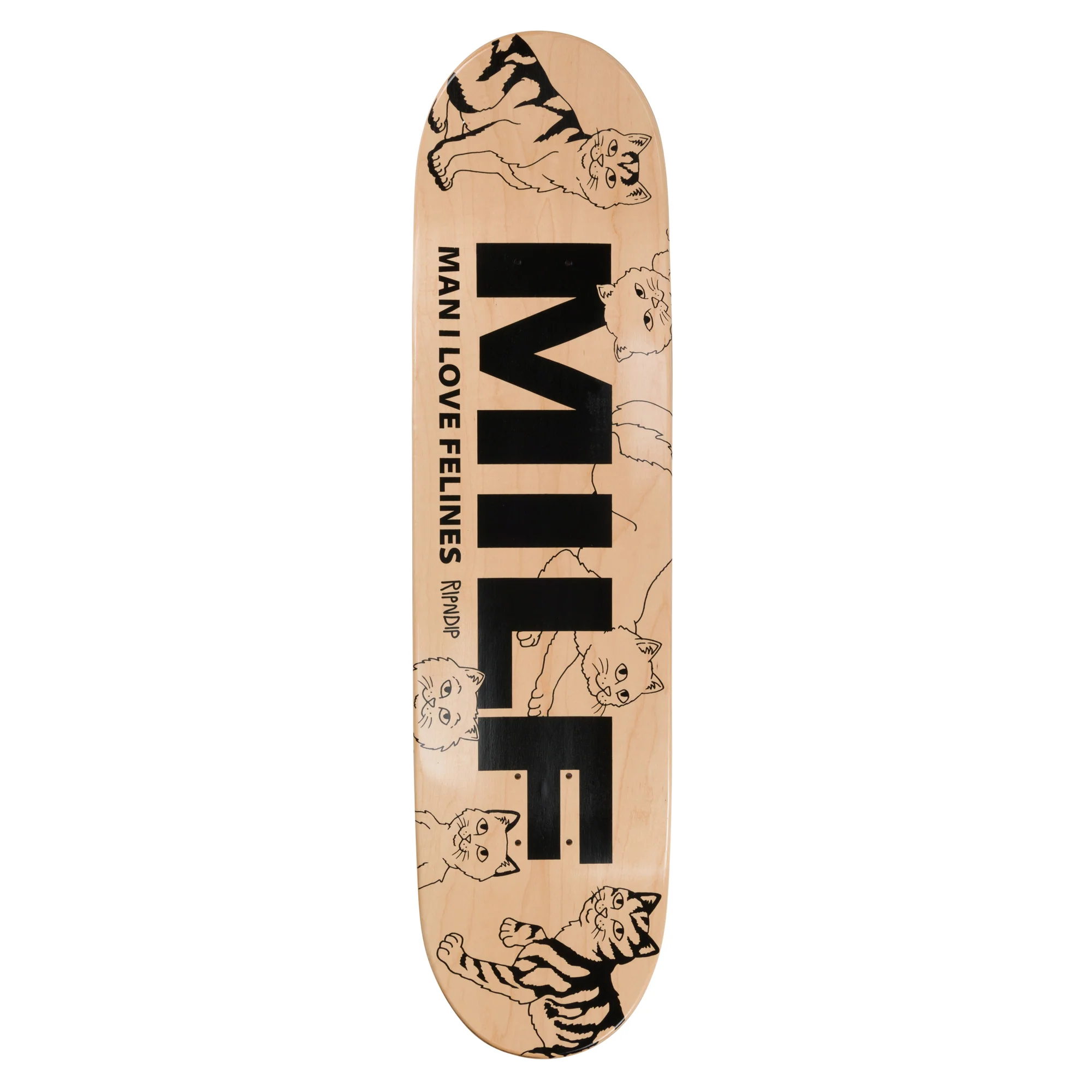Man I Love Felines Board (Black) - Image 2
