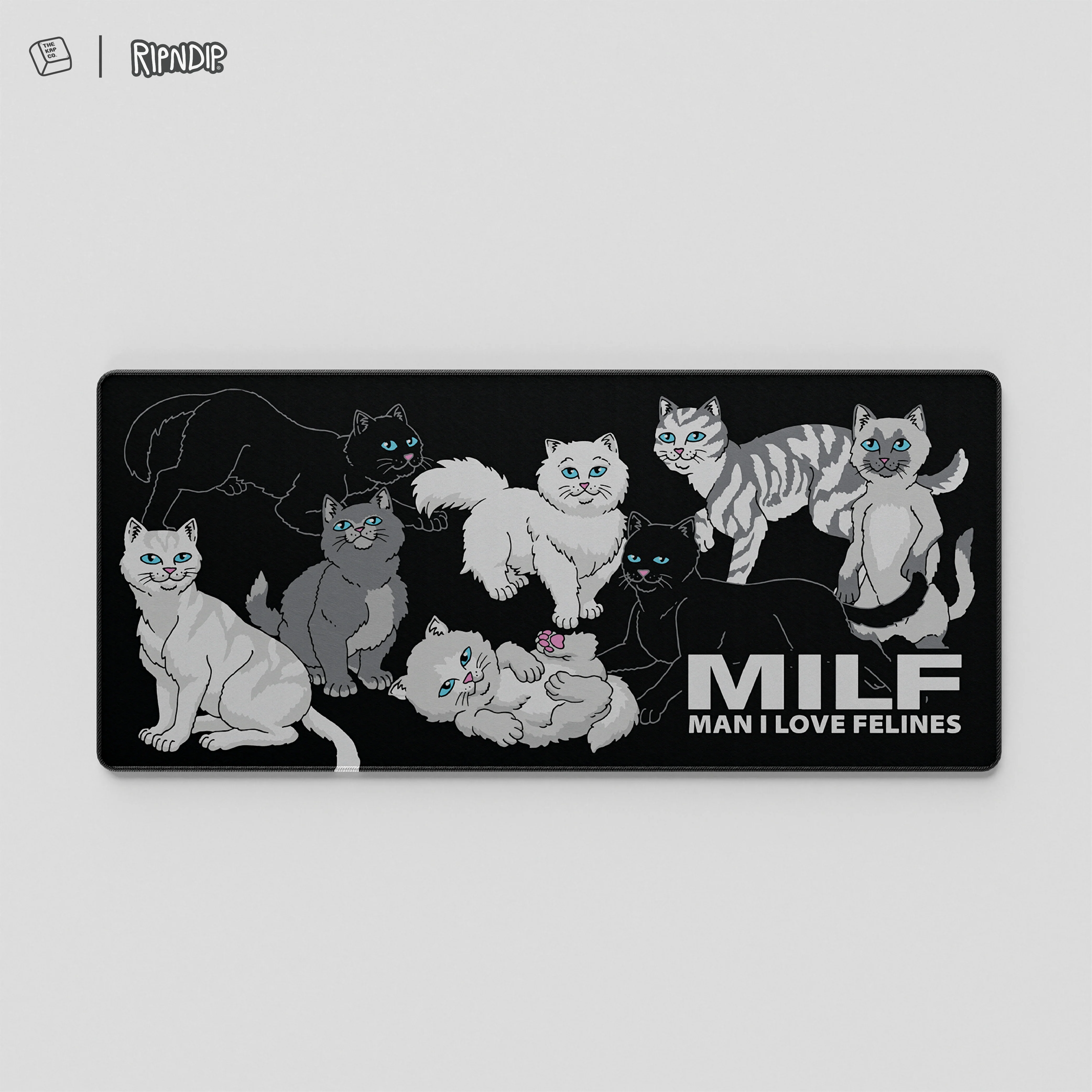 Man I Love Felines Deskmat (Asst)