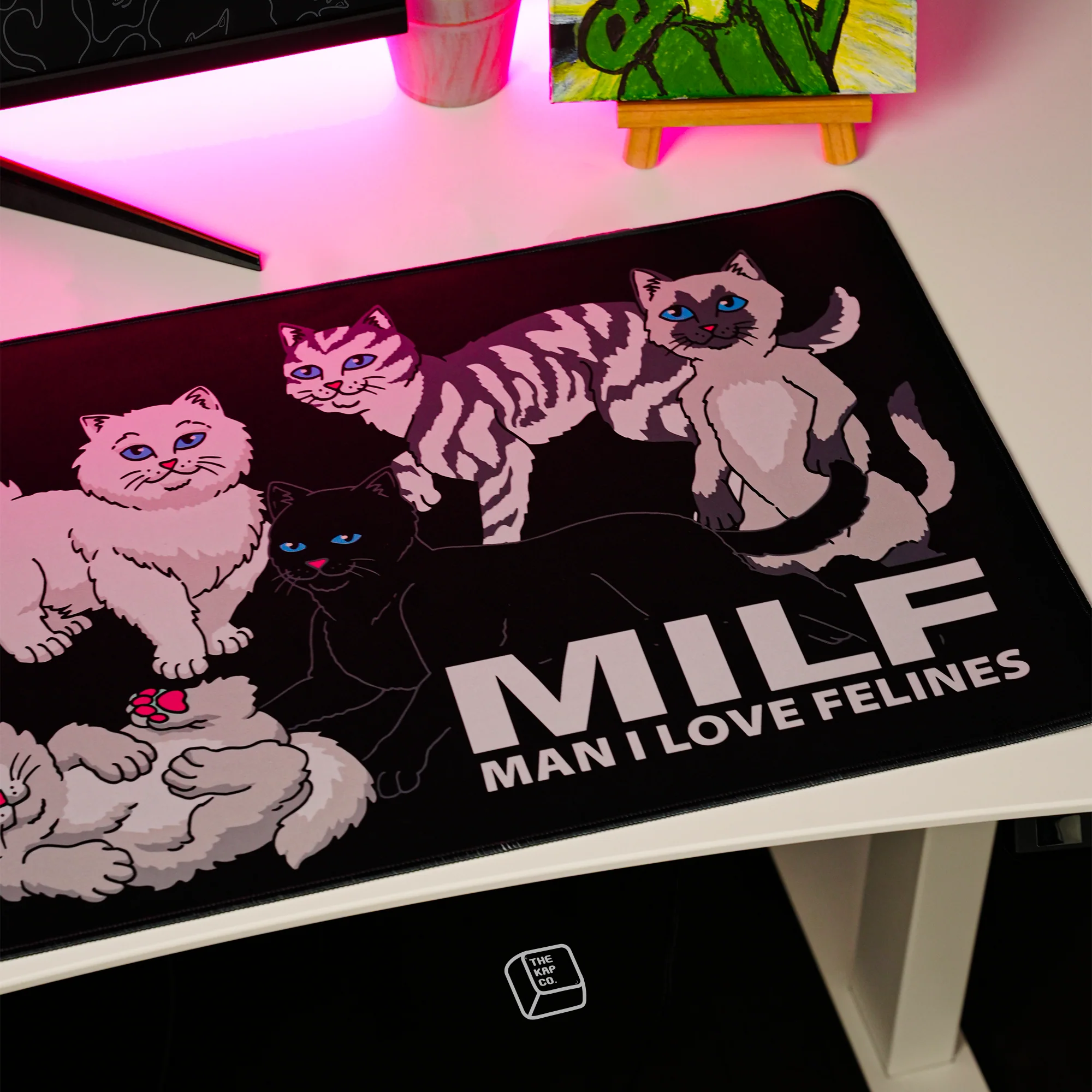 Man I Love Felines Deskmat (Asst) - Image 3