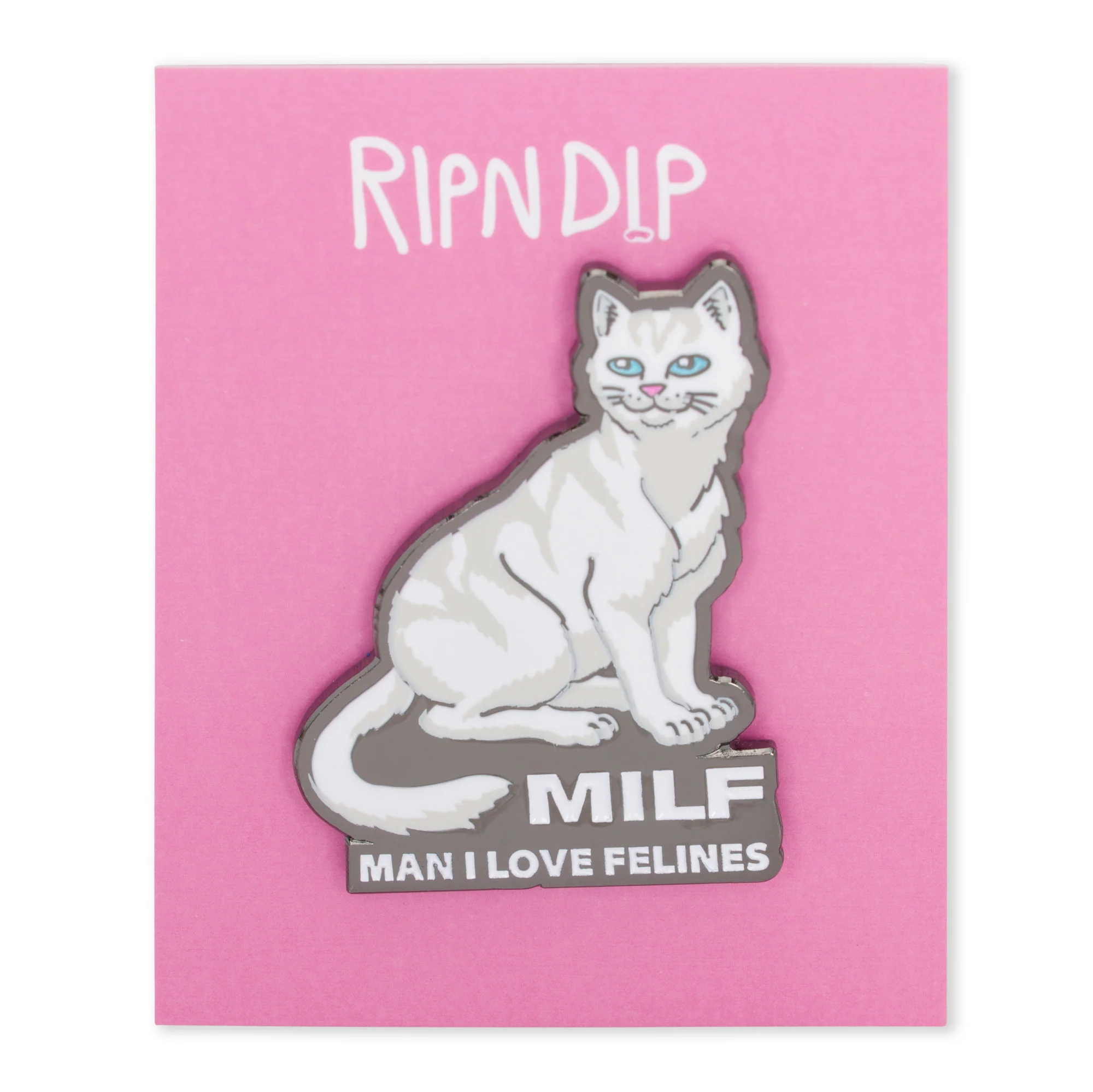 Man I Love Felines Pin (Multi) - Image 3
