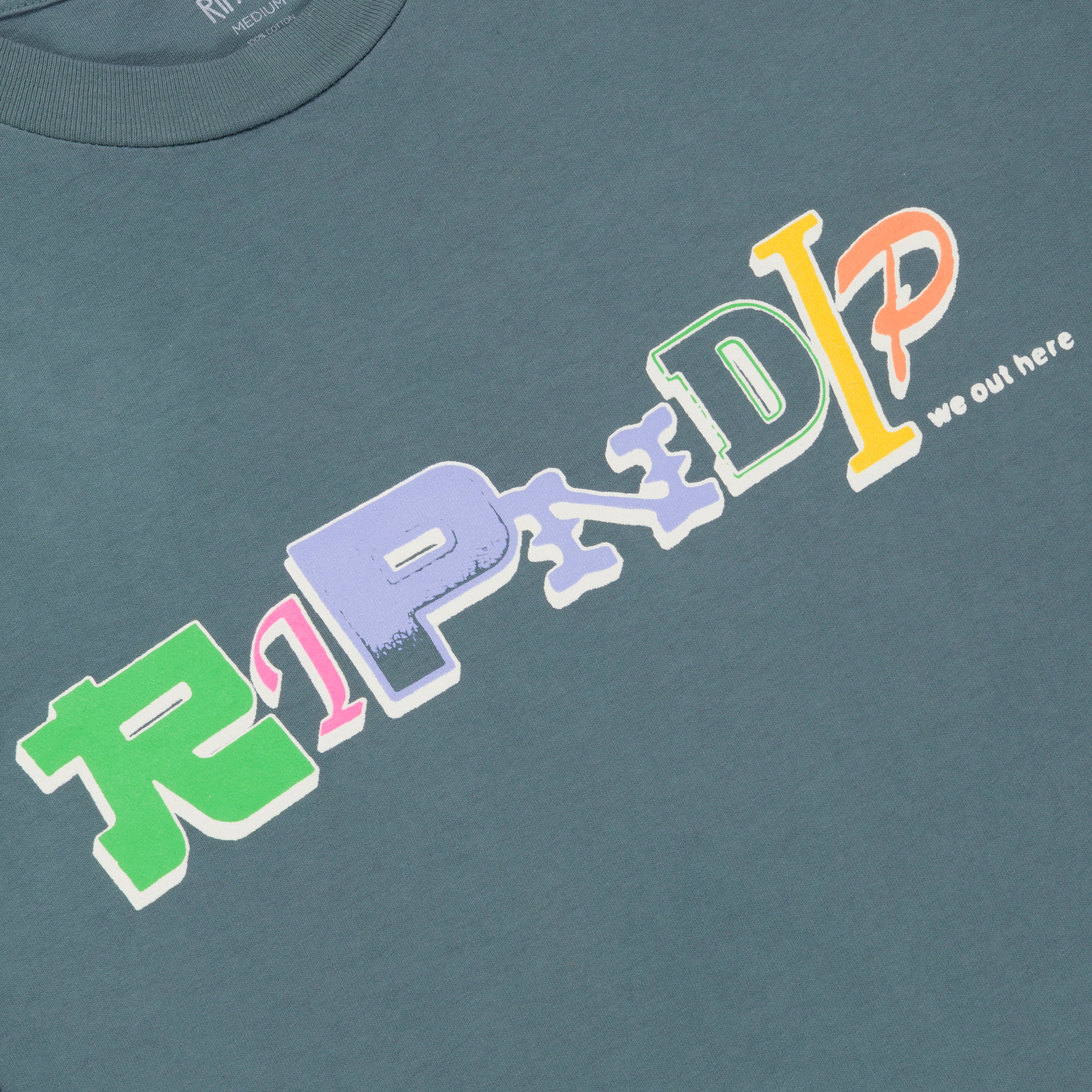 Manifesto Tee (Light Charcoal) - Image 3
