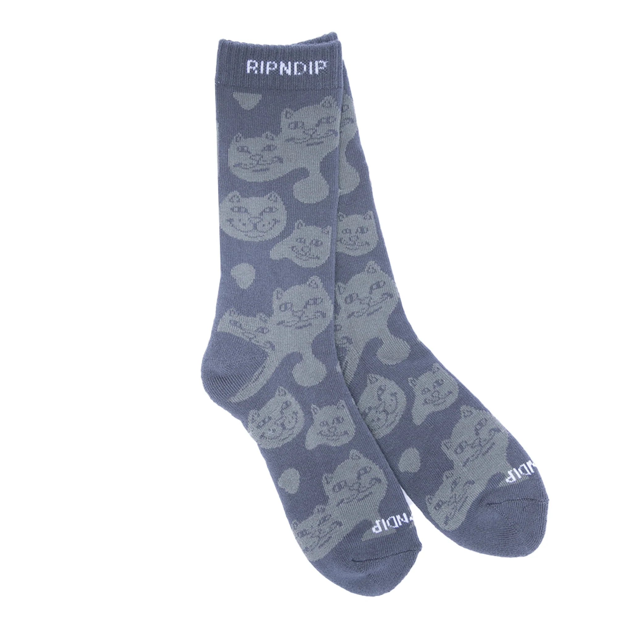 Many Faces Socks (Charcoal) - Image 2