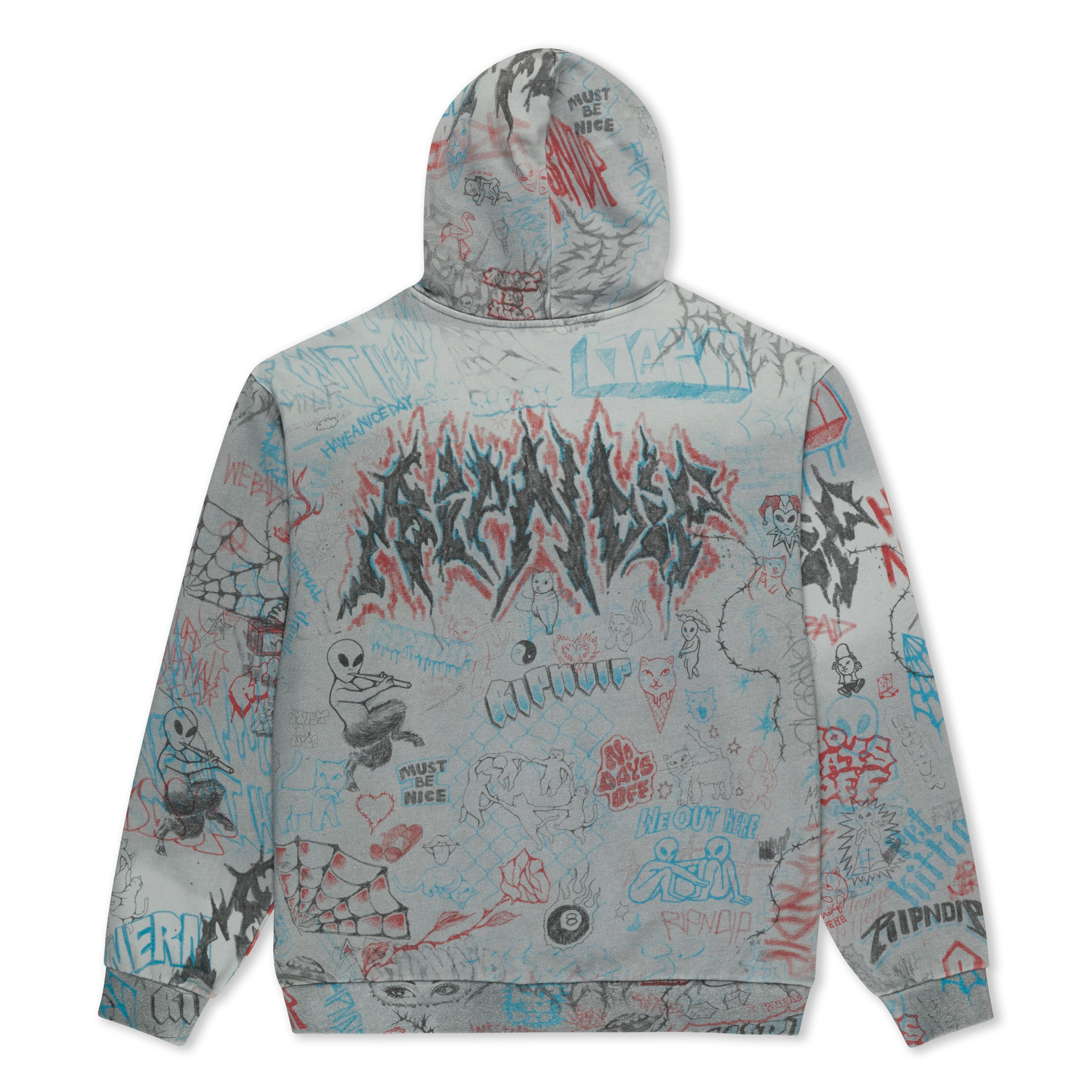 Marker Hoodie (Sage Grey Vintage Wash) - Image 3
