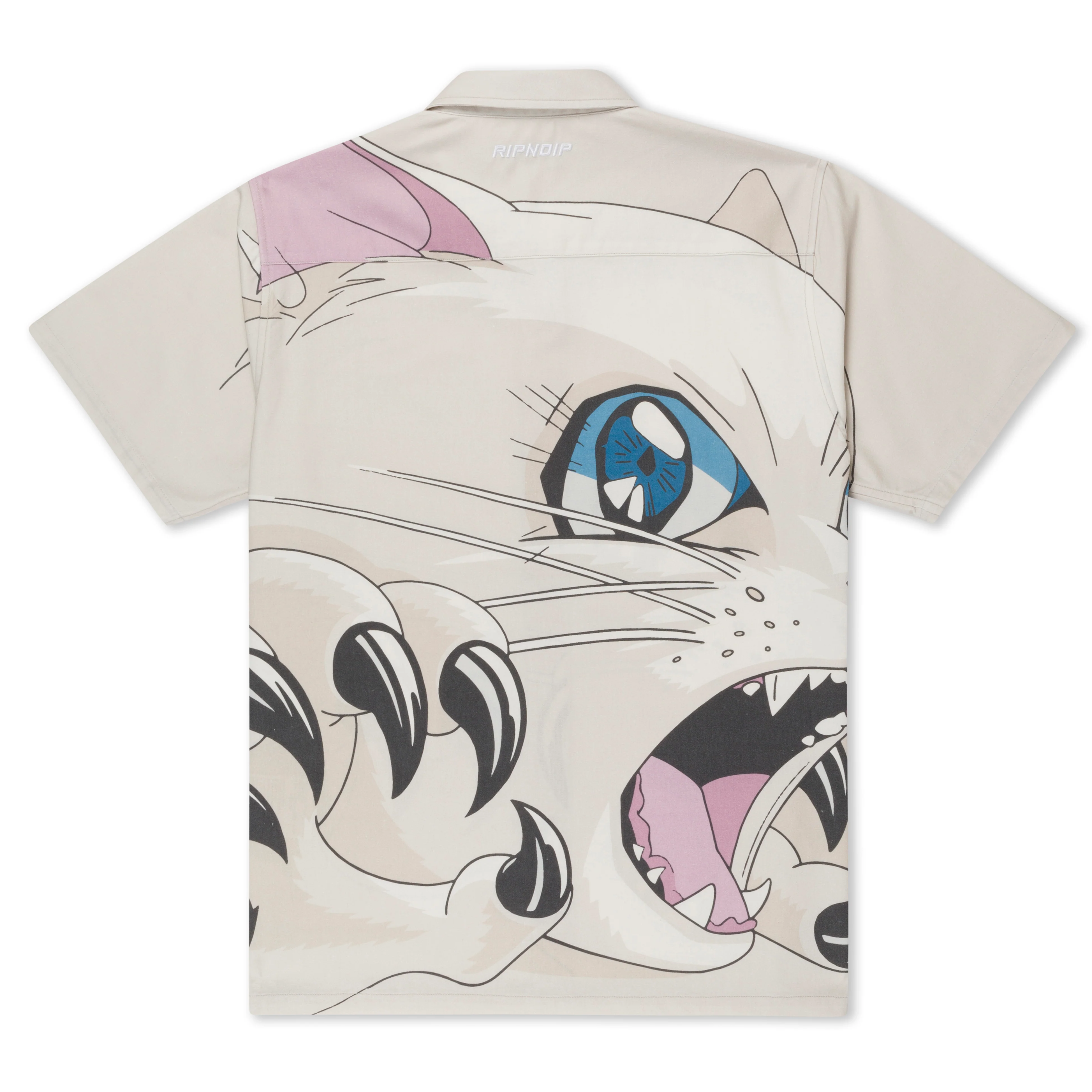 Metal Claw Button Up Shirt (Bone) - Image 4