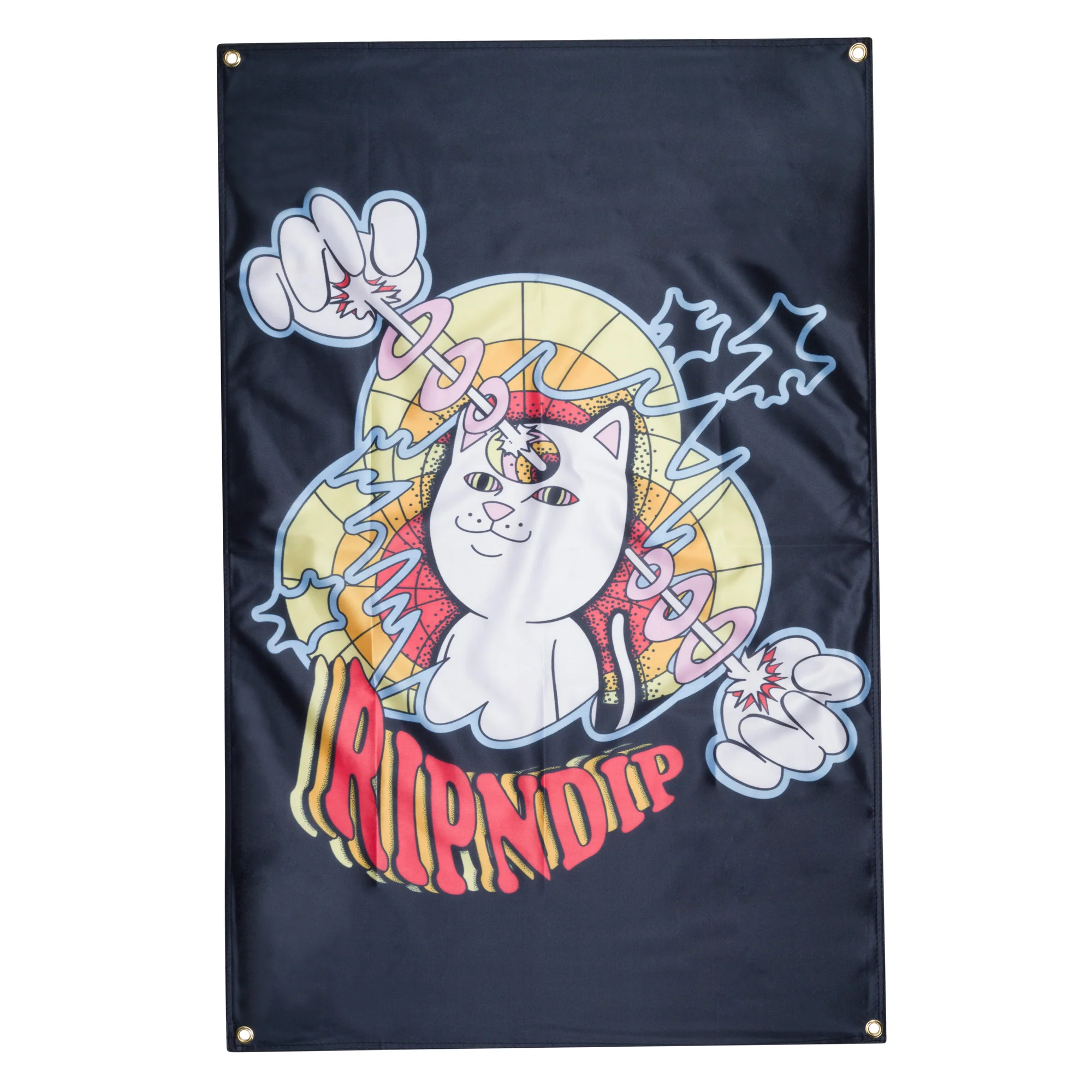 Mind Control Banner (Black)
