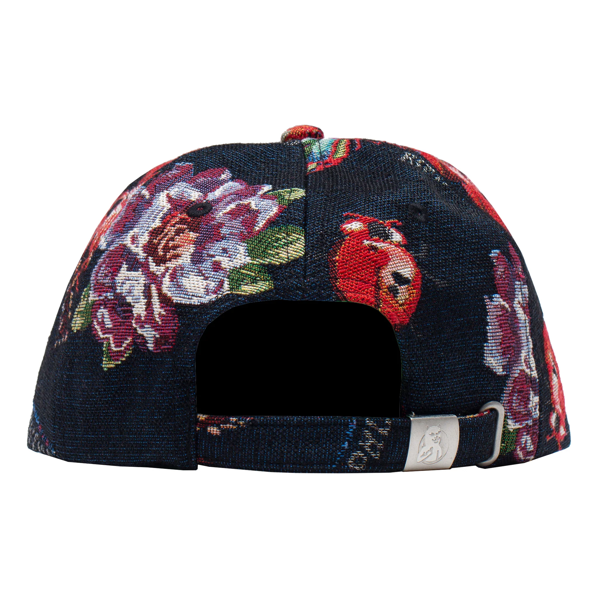 Monarch 6 Panel Hat (Black) - Image 3