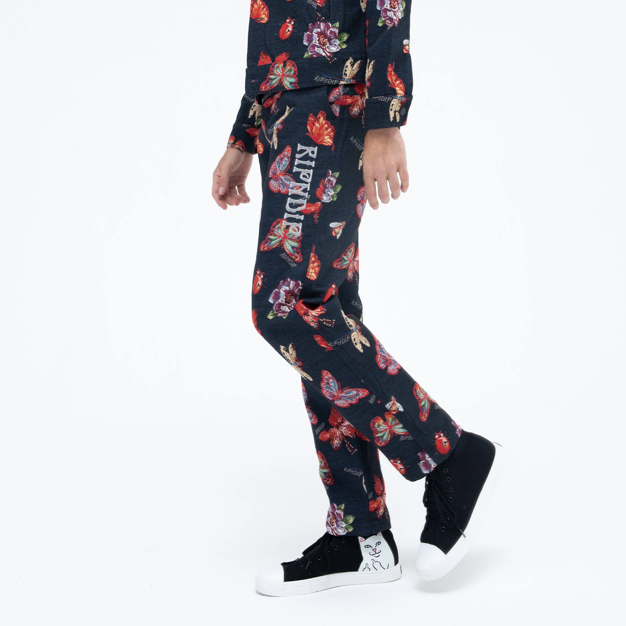 Monarch Butterfly Pants (Black) - Image 3