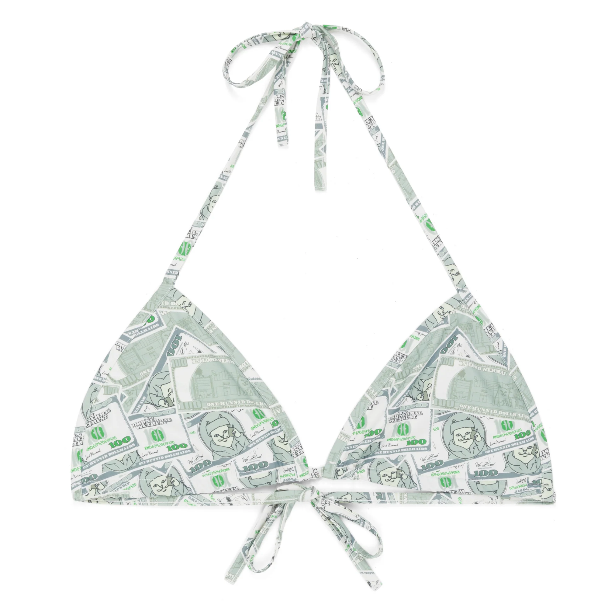 Moneybag 2pc Bikini Set (Olive) - Image 4