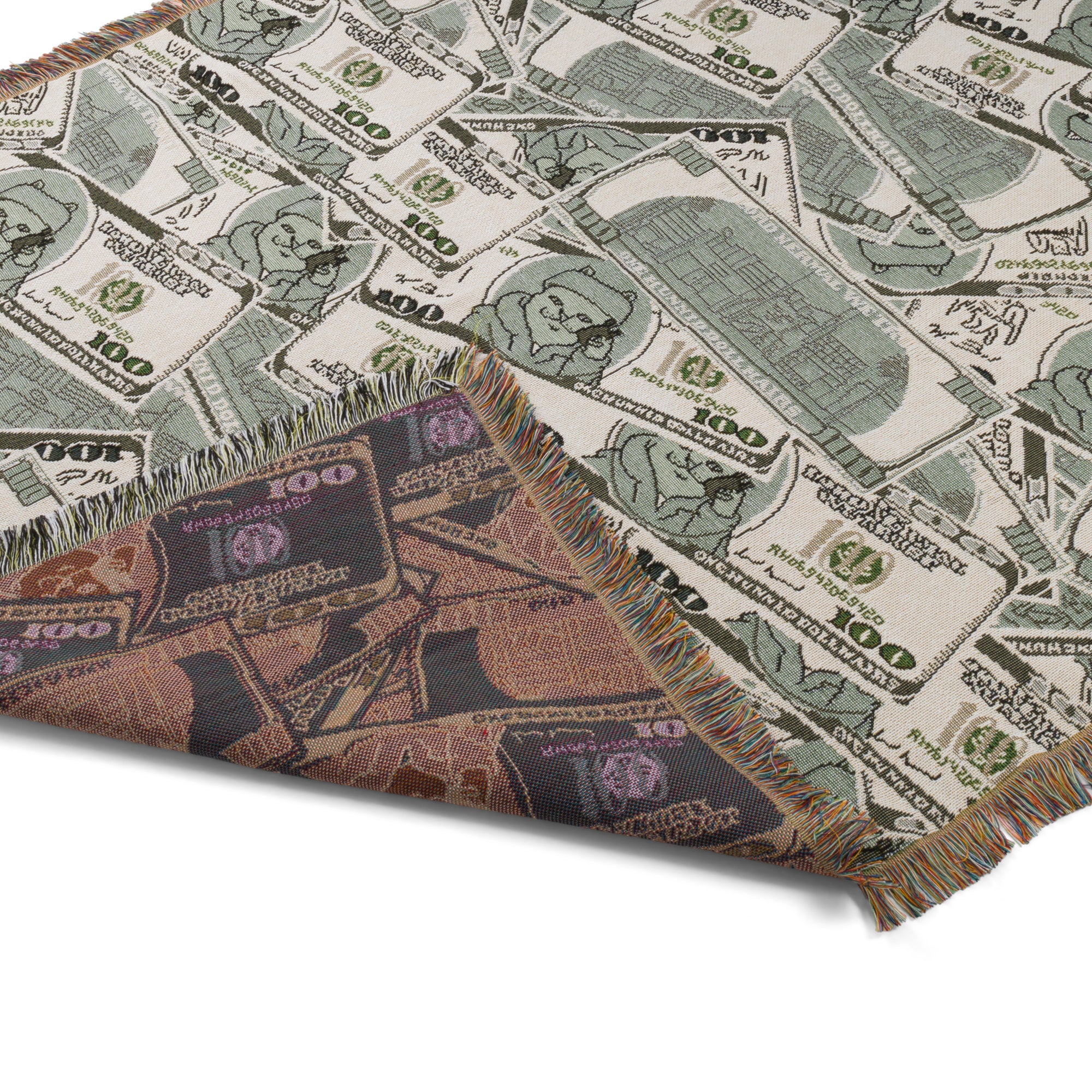 Moneybag Blanket (Olive) - Image 2