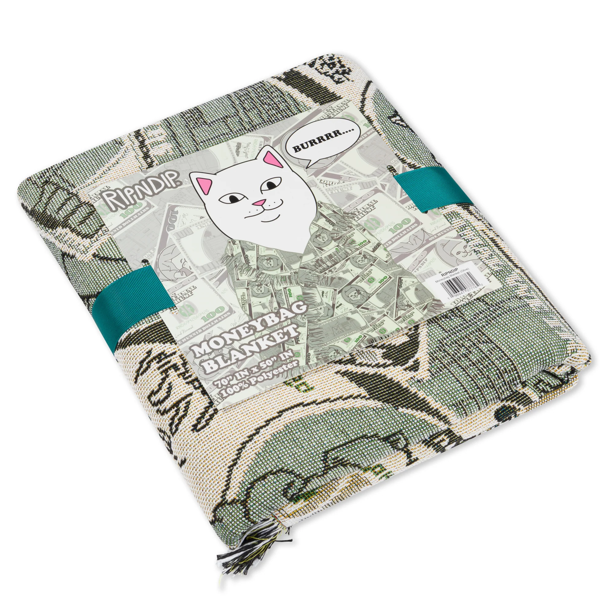 Moneybag Blanket (Olive) - Image 3