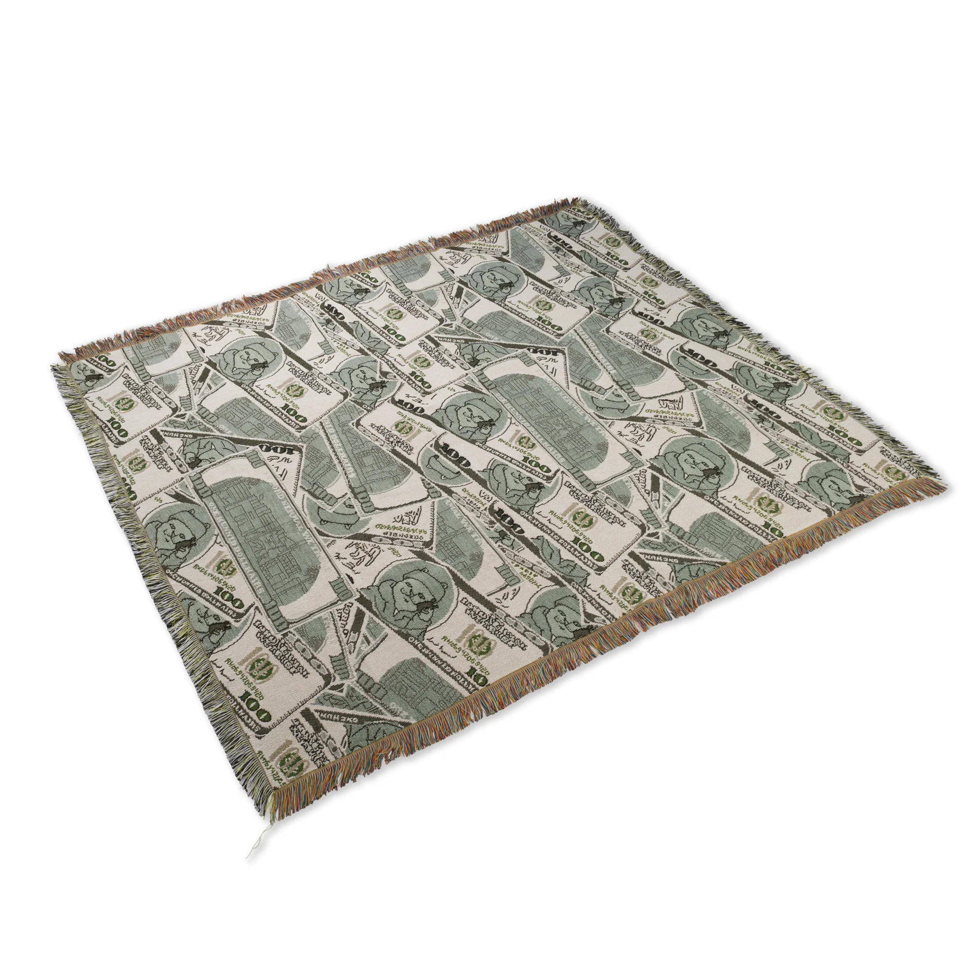 Moneybag Blanket (Olive) - Image 4