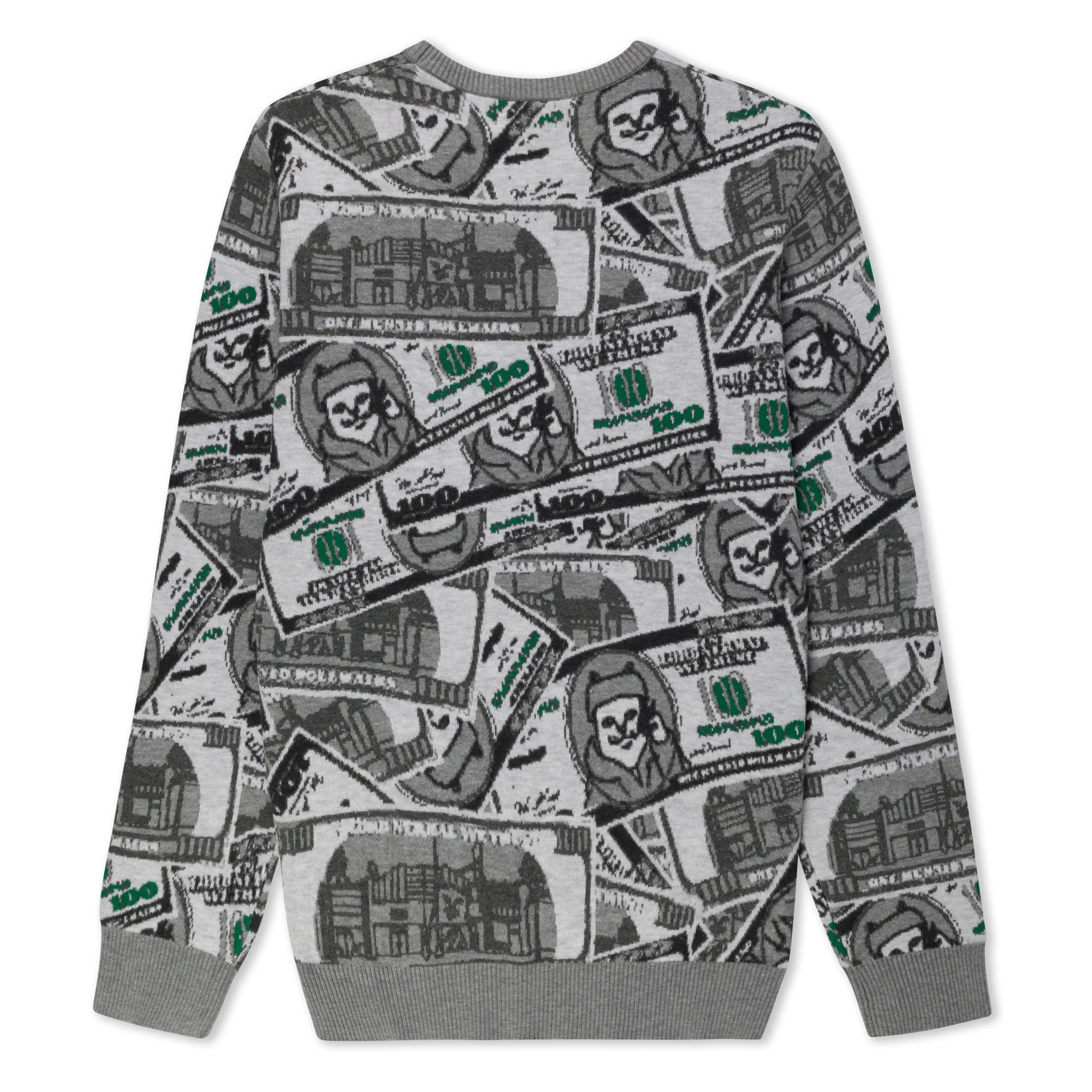 Moneybag Knit Sweater (Olive) - Image 4