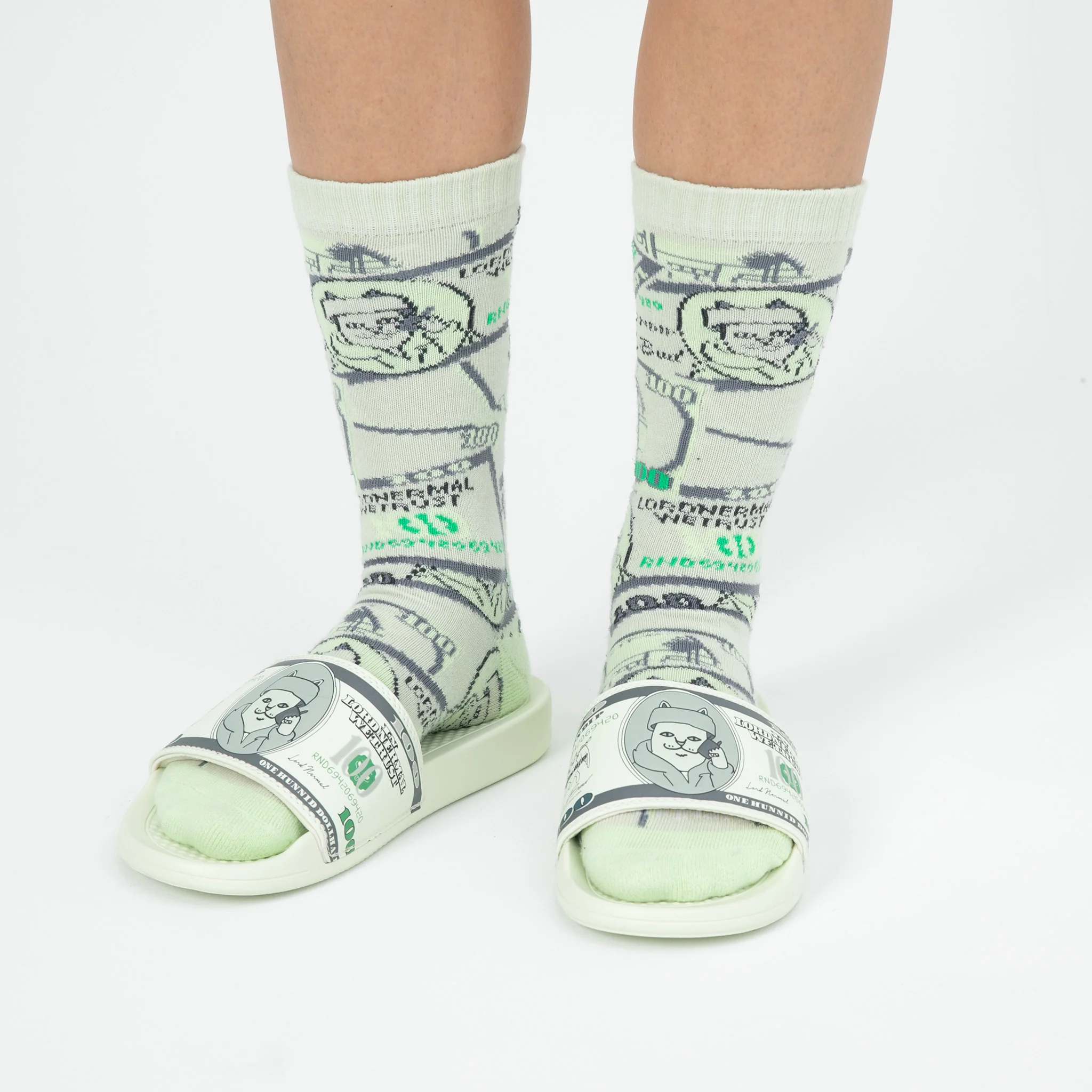Moneybag Slides (Olive) - Image 3