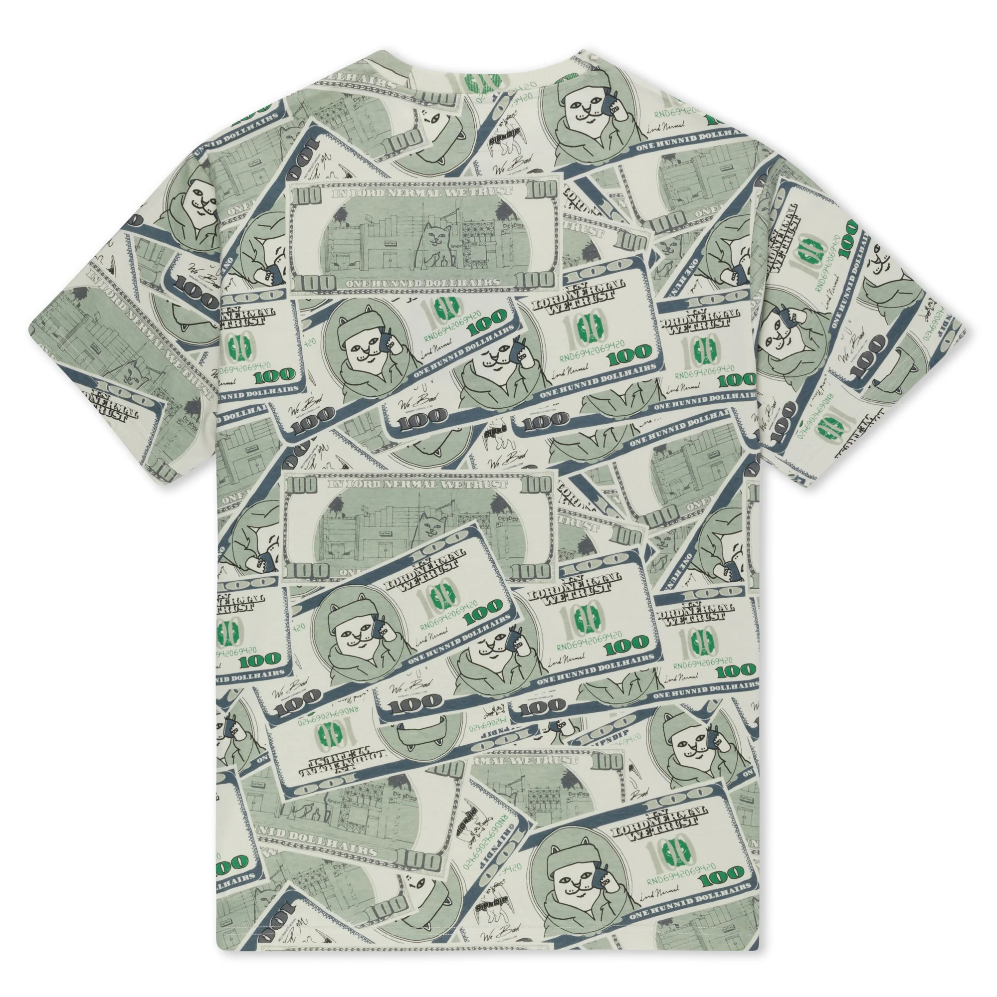 Moneybag Tee (Olive) - Image 3