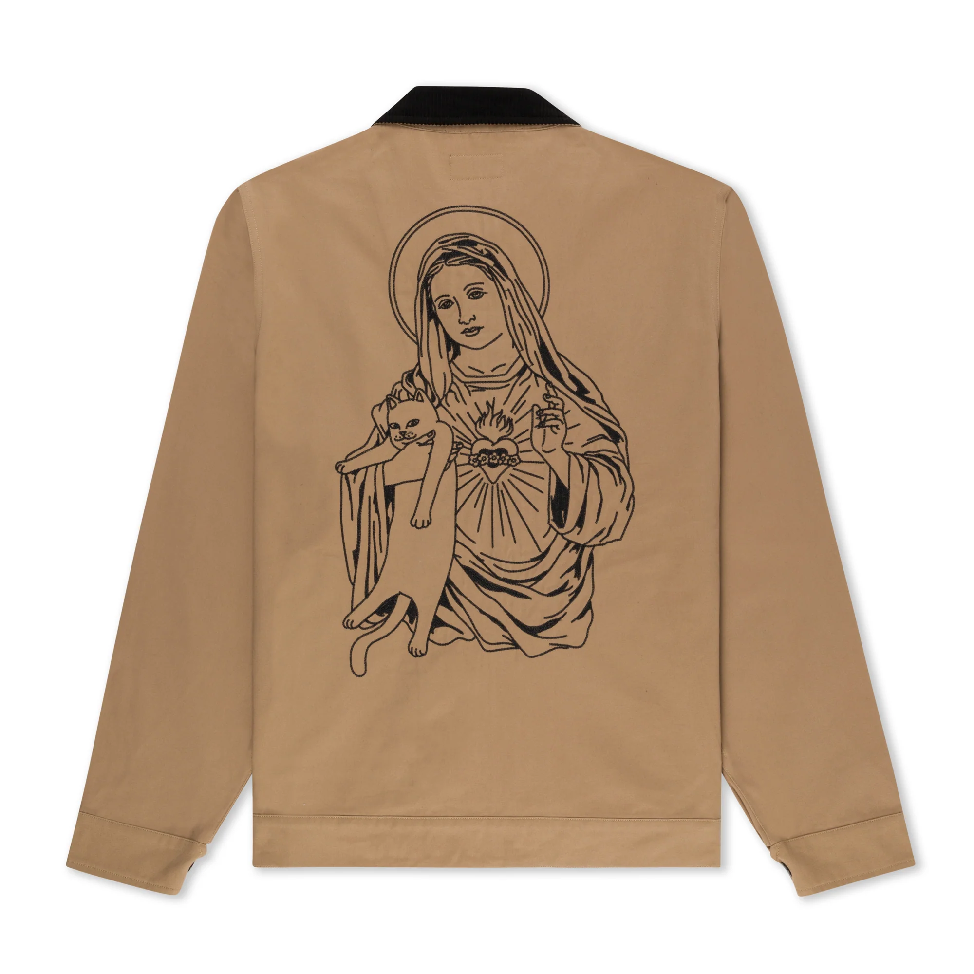 Mother Mary Work Jacket (Tan) - Image 2