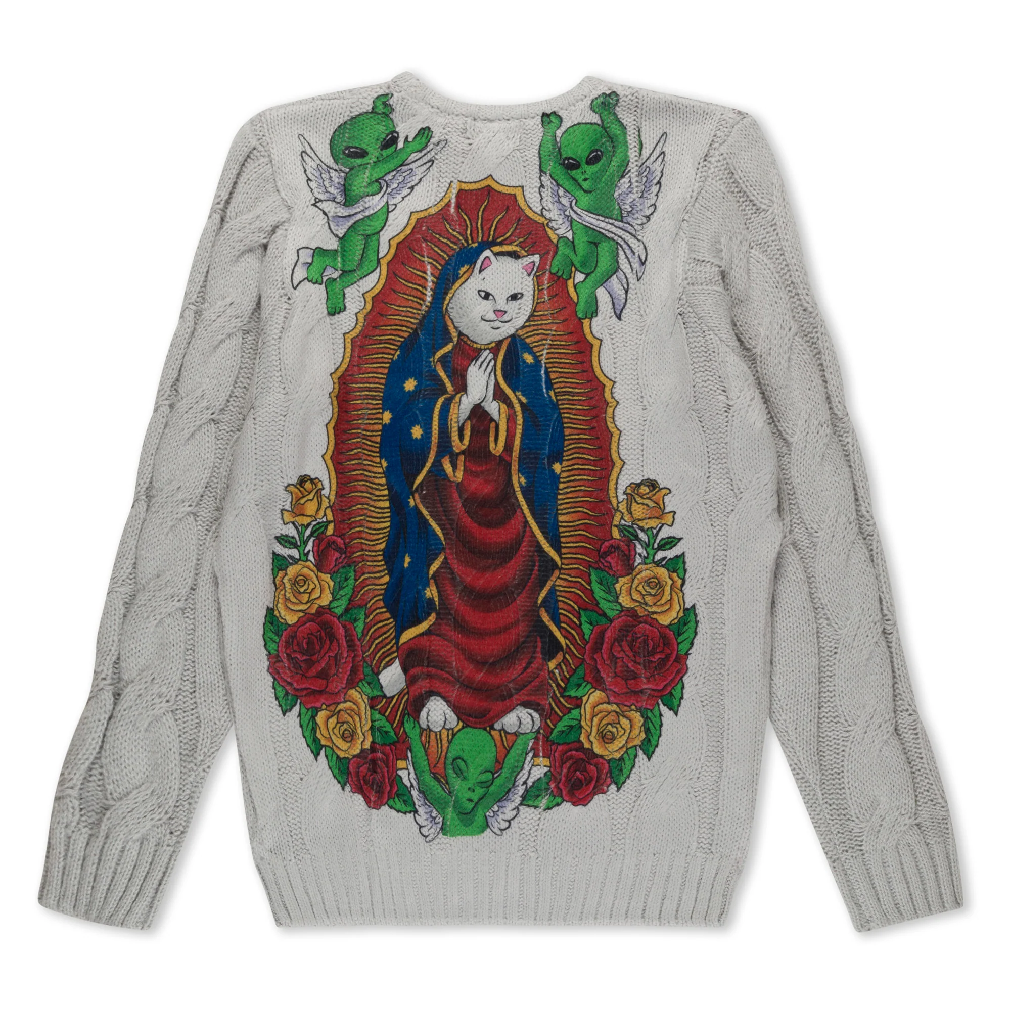 Mother Nerm Knit Sweater (Grey) - Image 3