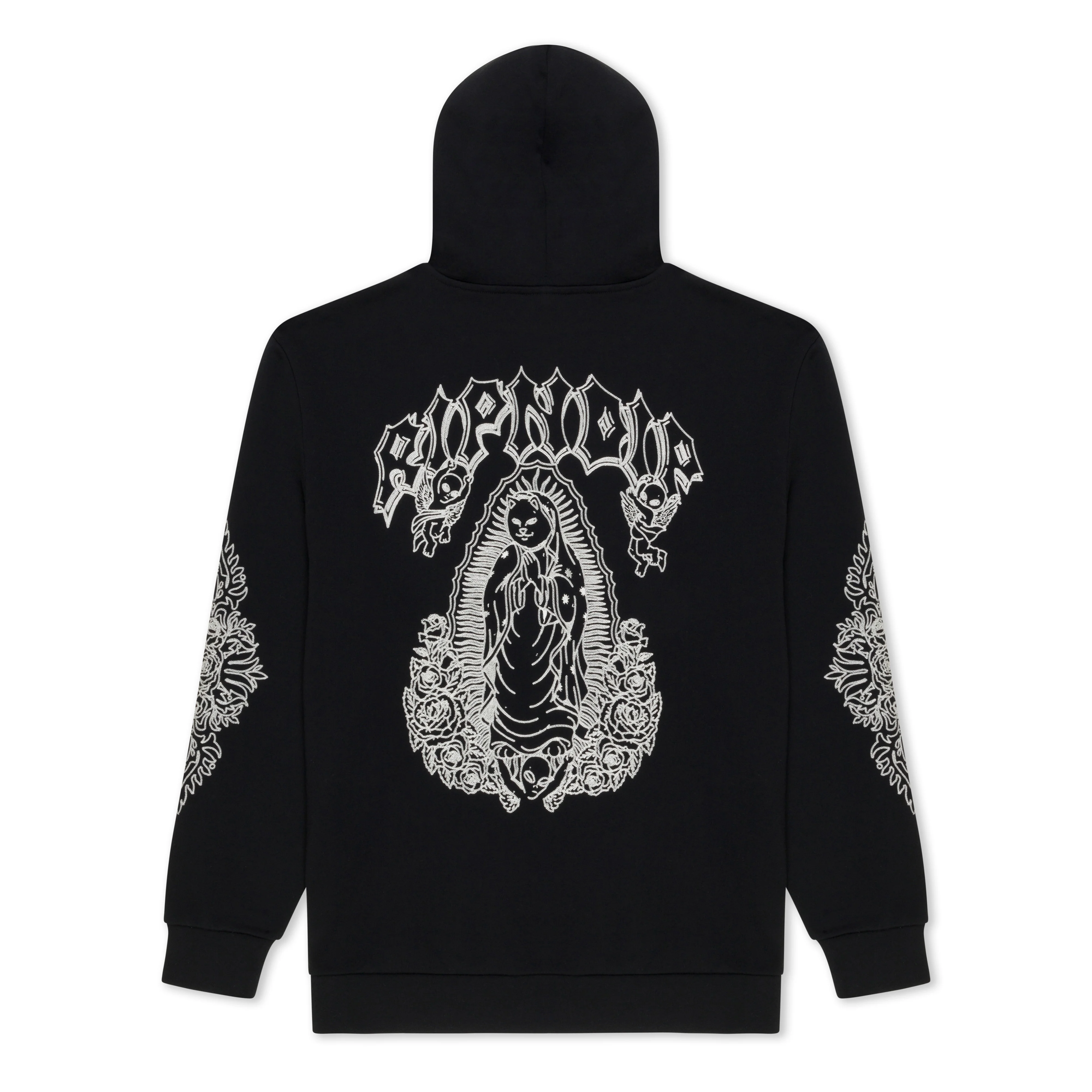 Mother Nerm Zip Up Hoodie (Black) - Image 4