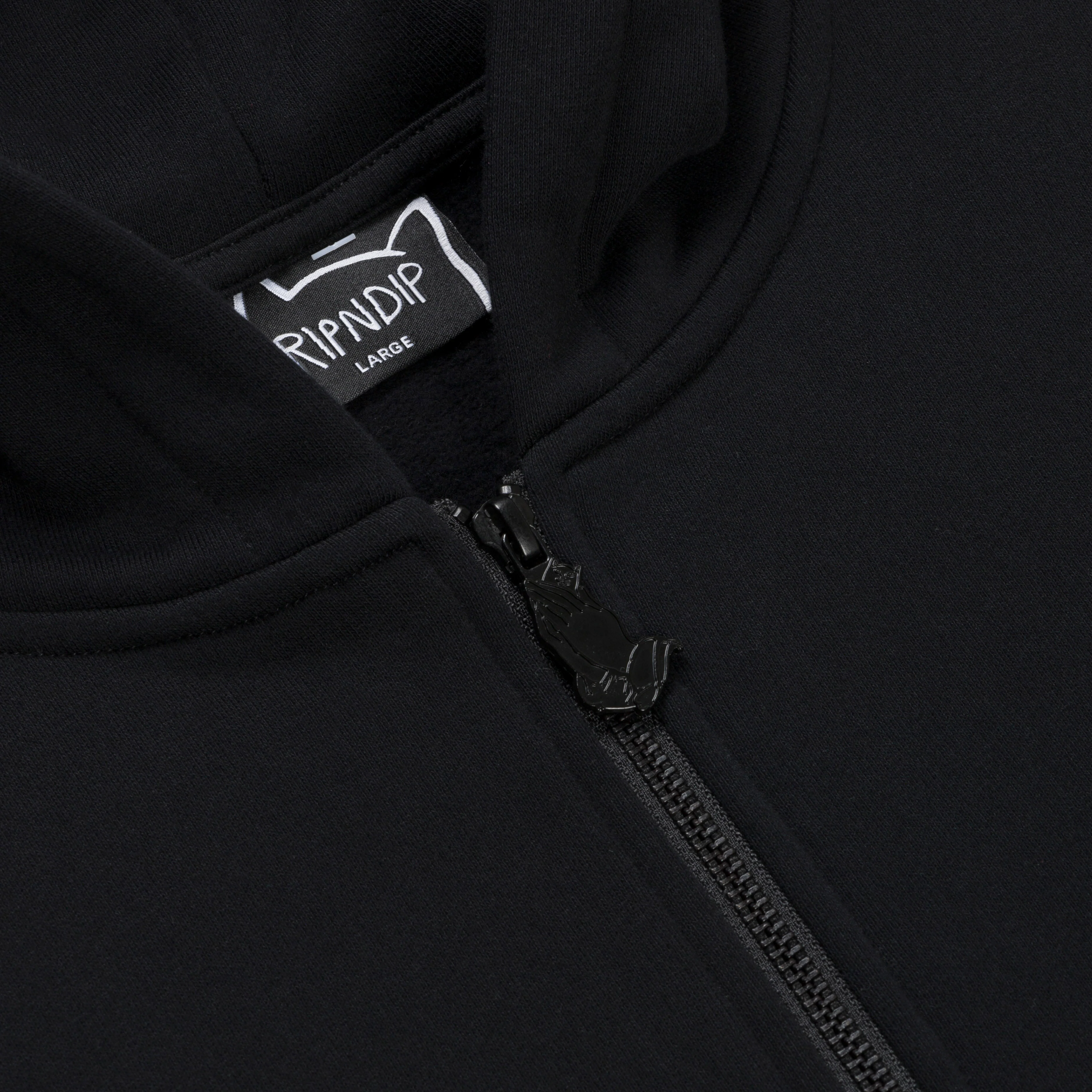 Mother Nerm Zip Up Hoodie (Black) - Image 5