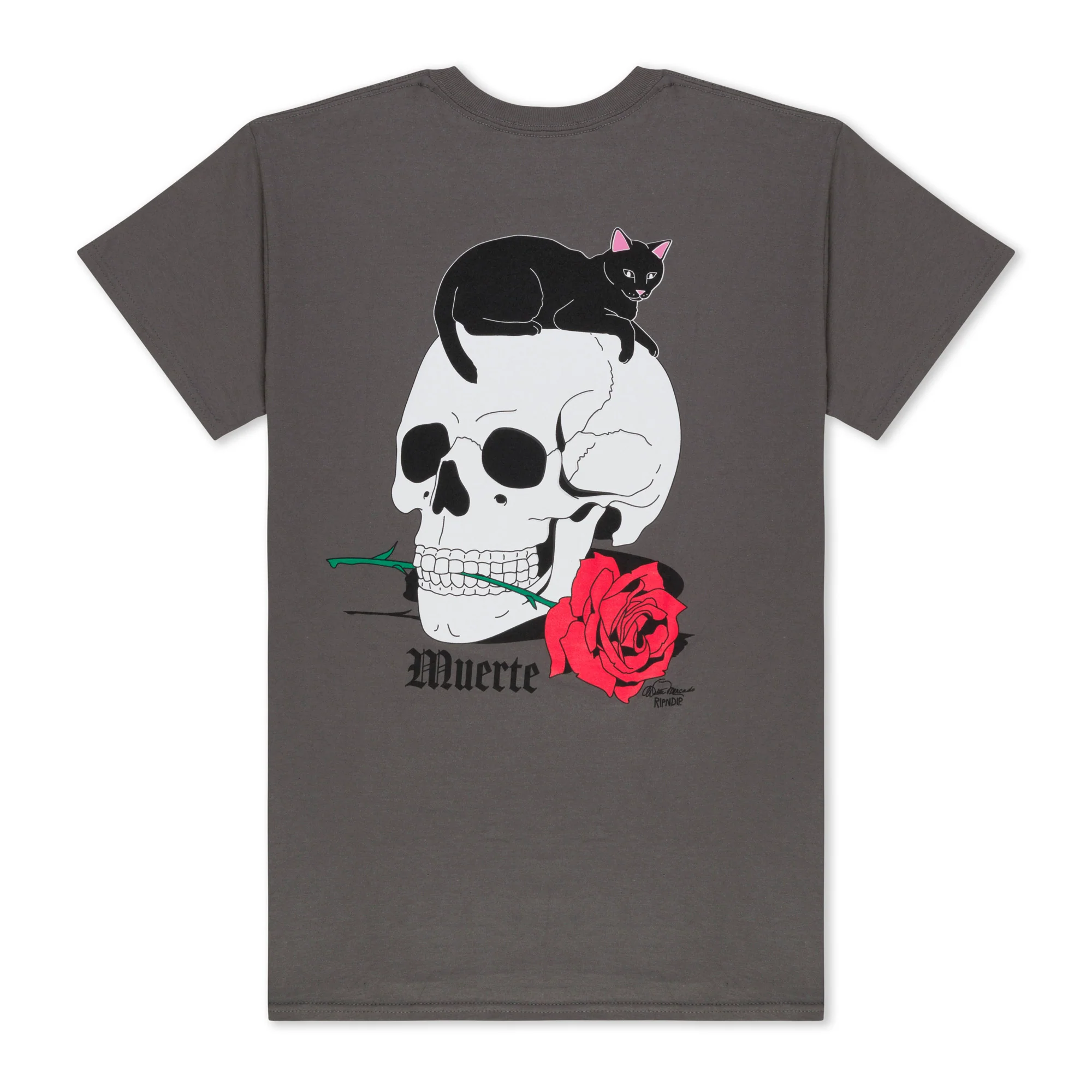 Muerte Tee (Charcoal)