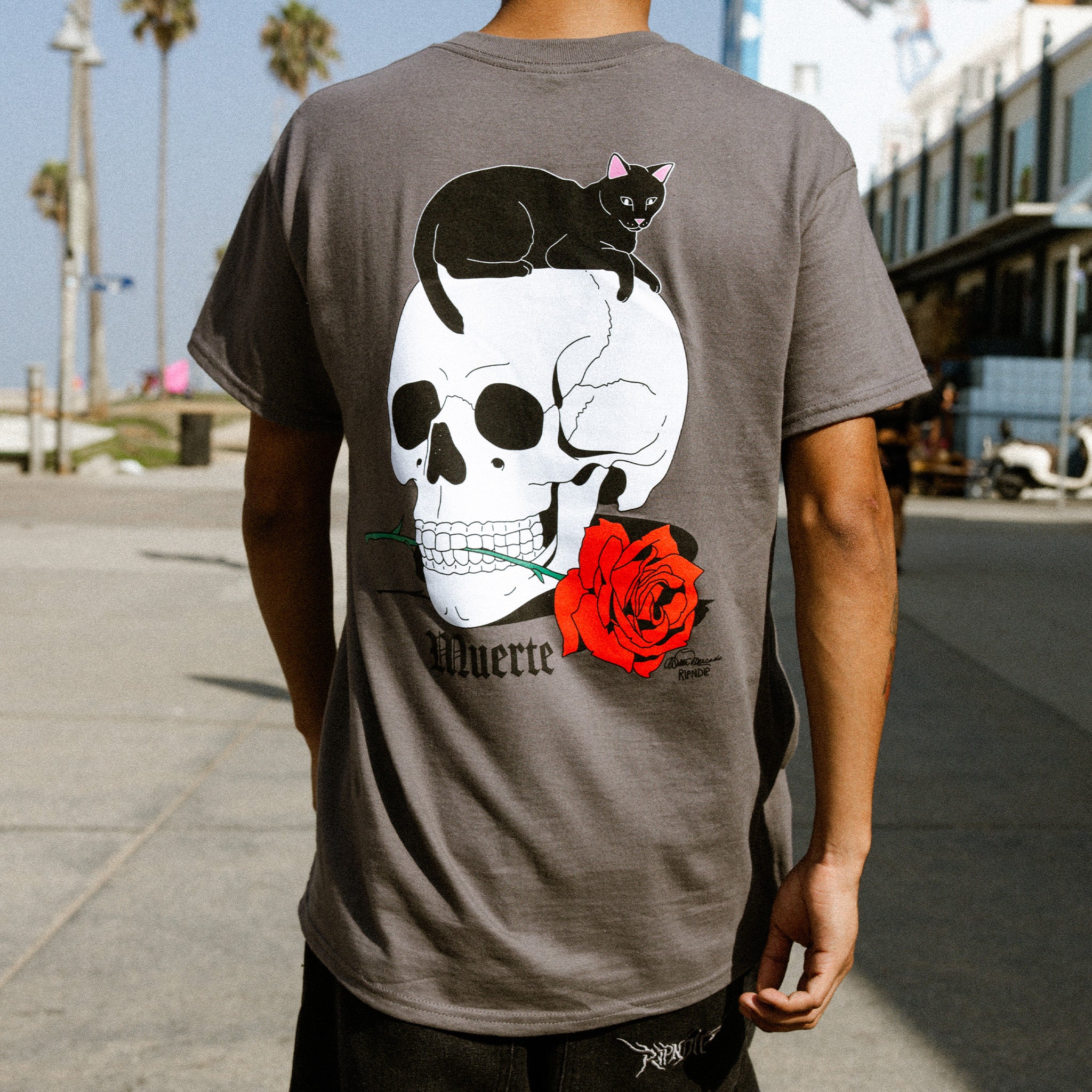 Muerte Tee (Charcoal) - Image 2
