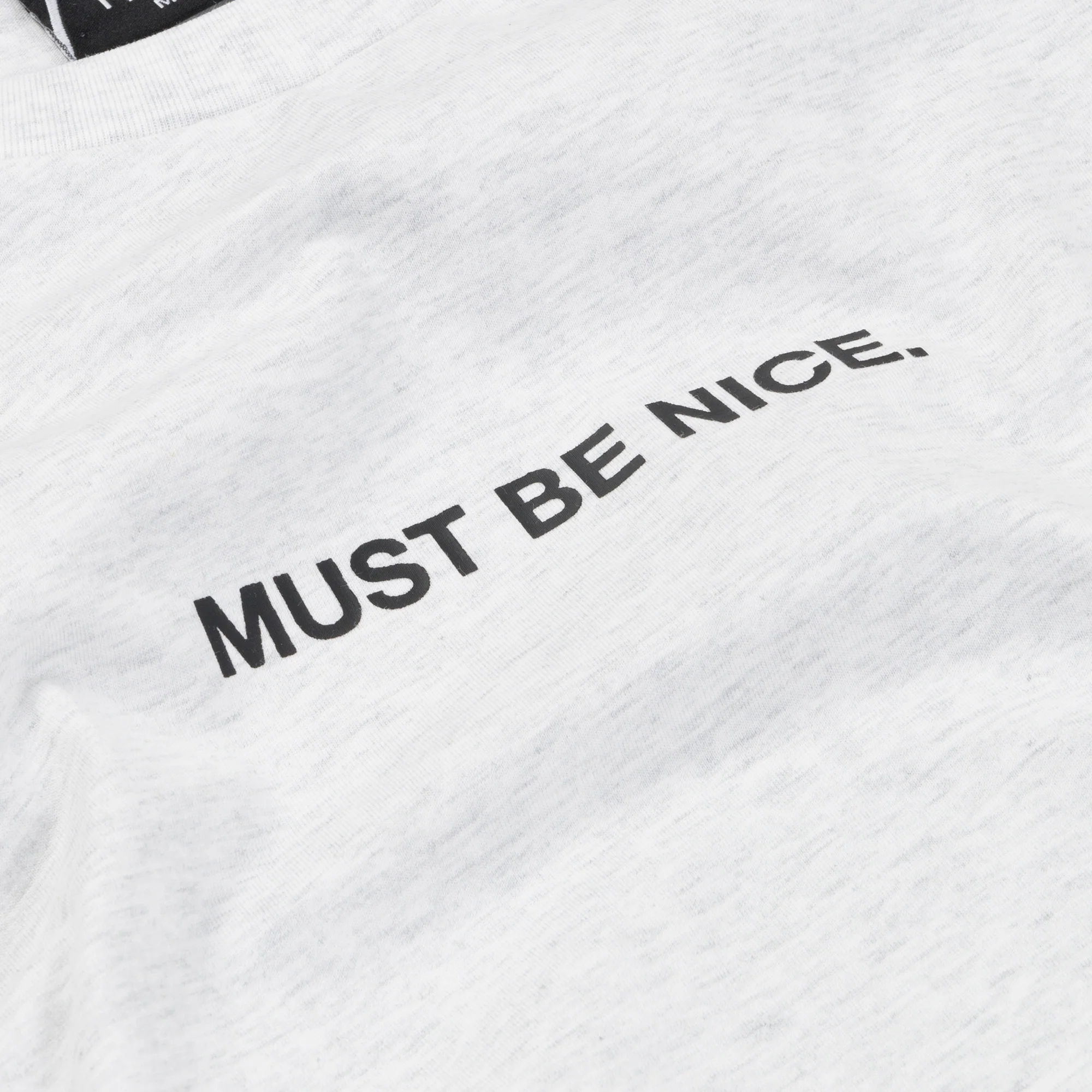 Must Be Nice Long Sleeve (Ash Heather) - Image 4