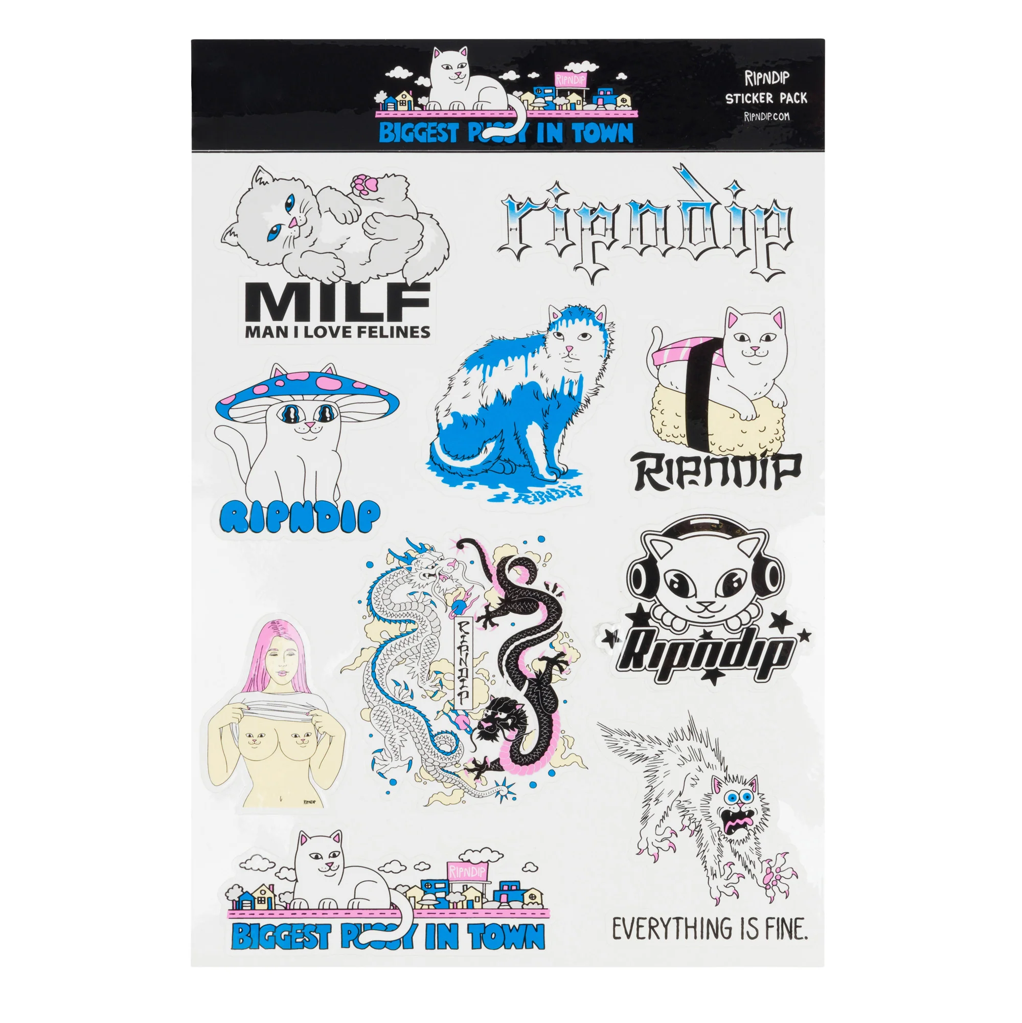 My Neighborhood Sticker Sheet (Multi)