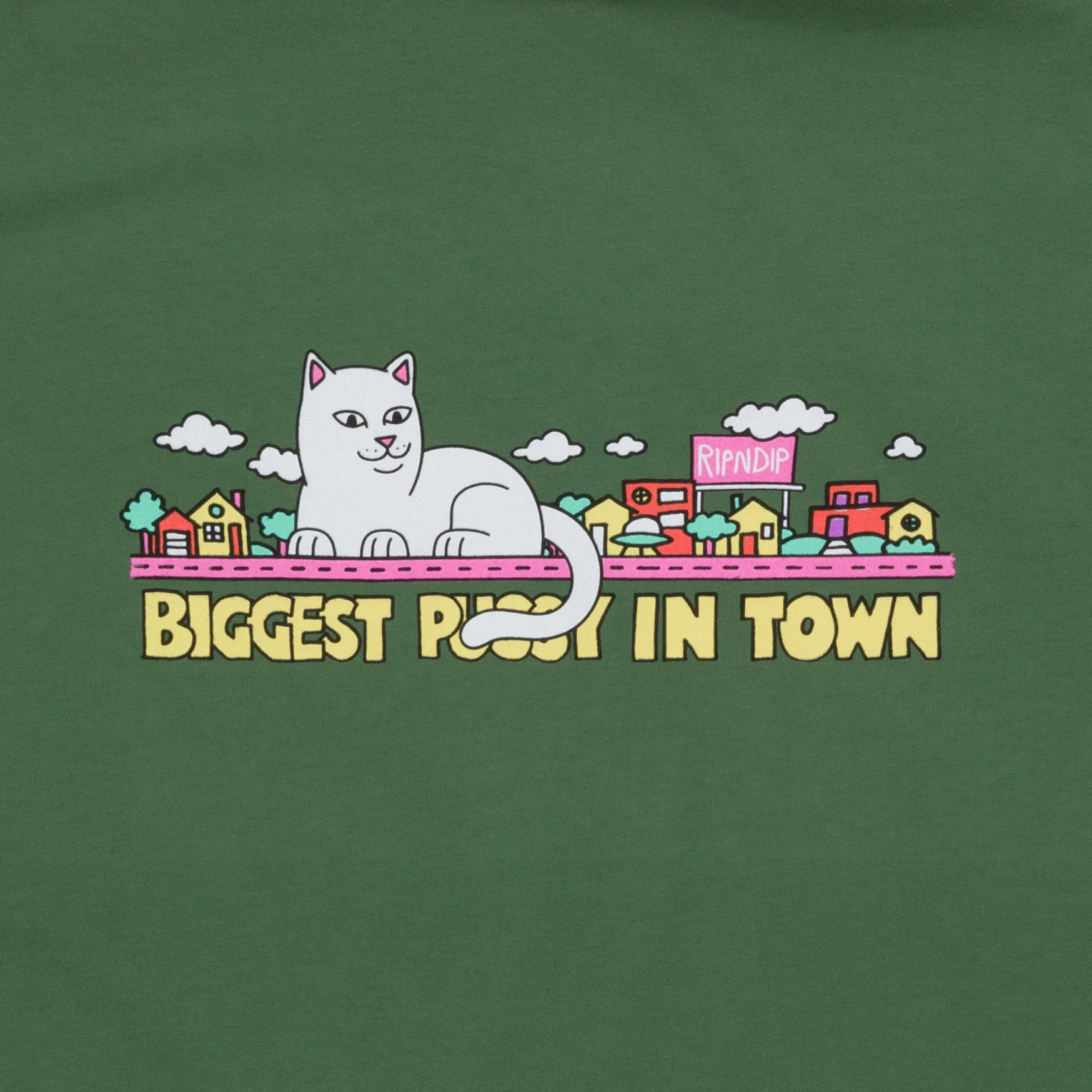My Neighborhood Tee (Olive) - Image 2