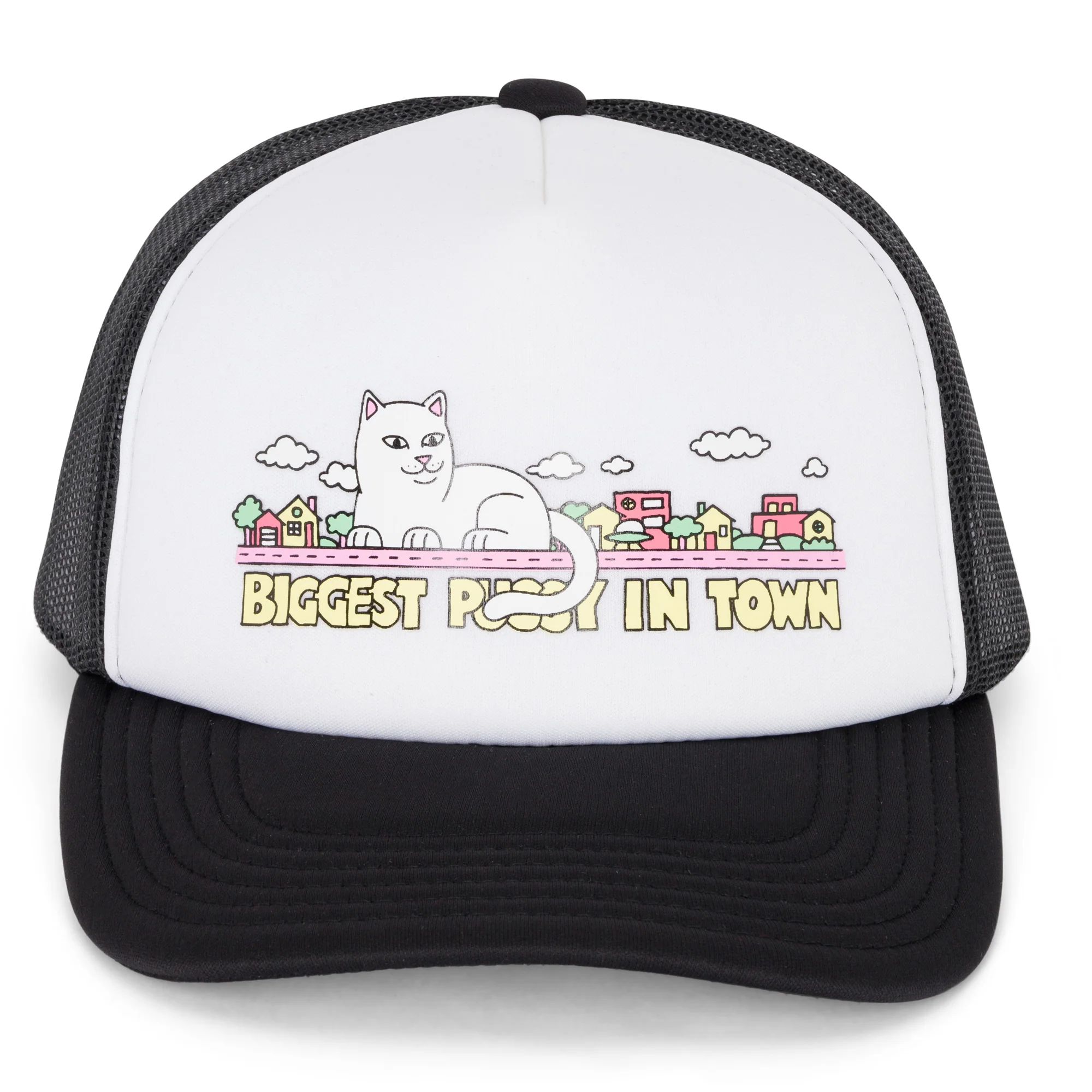 My Neighborhood Trucker Hat (Black) - Image 3